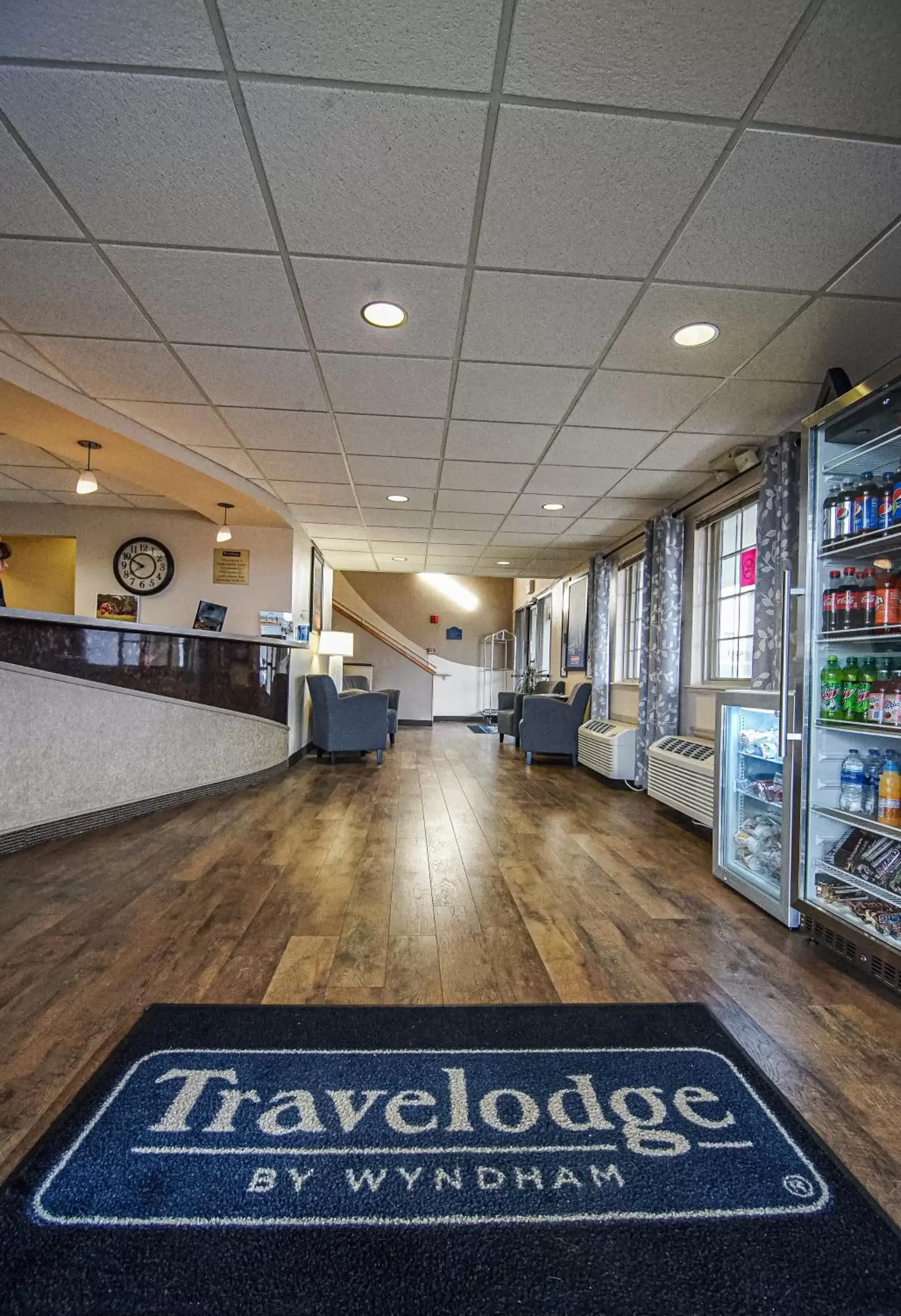 Lobby or reception in Travelodge by Wyndham Colorado Springs Airport/Peterson AFB