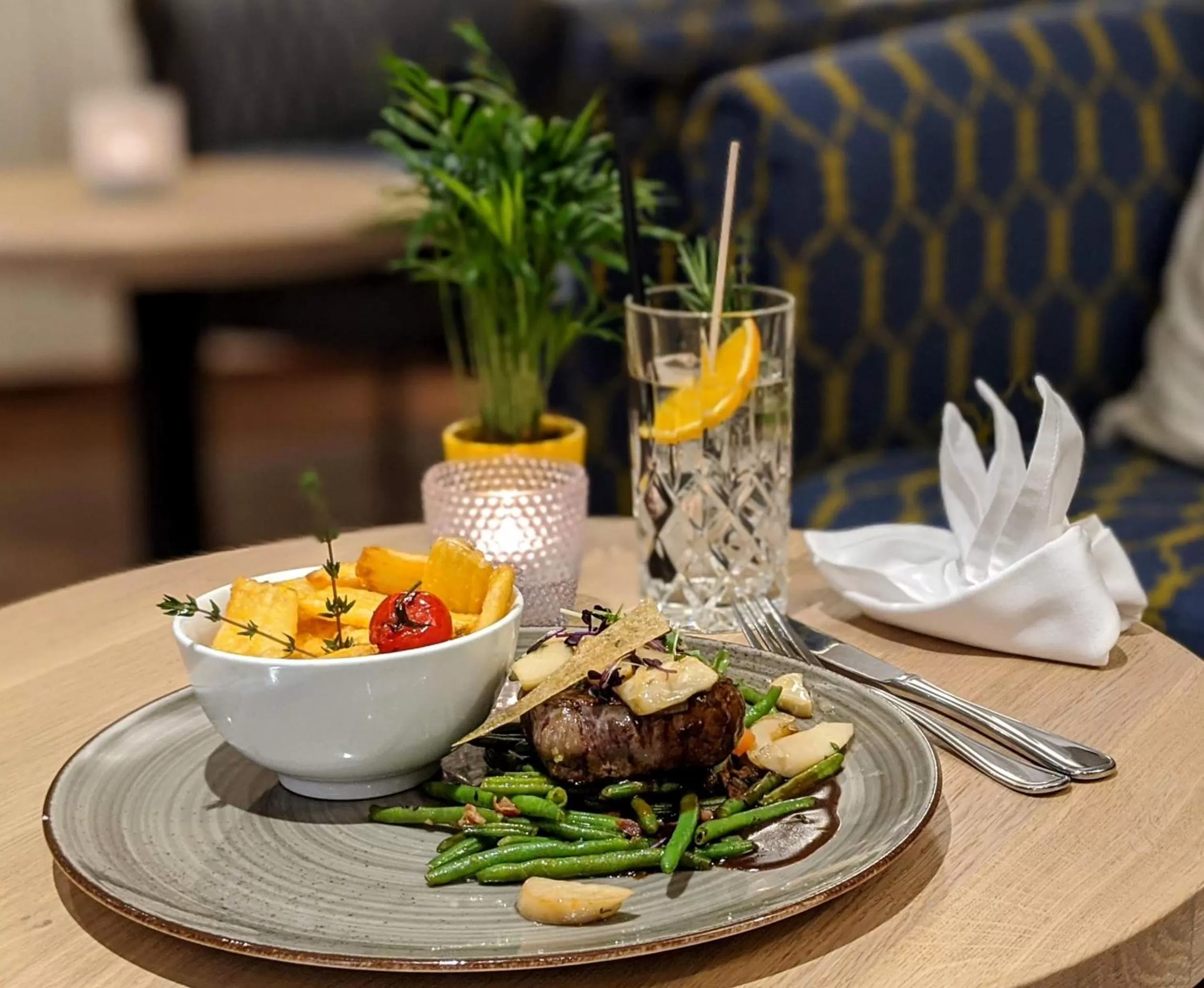 Food close-up in Alte Mühle Hotel & Restaurant