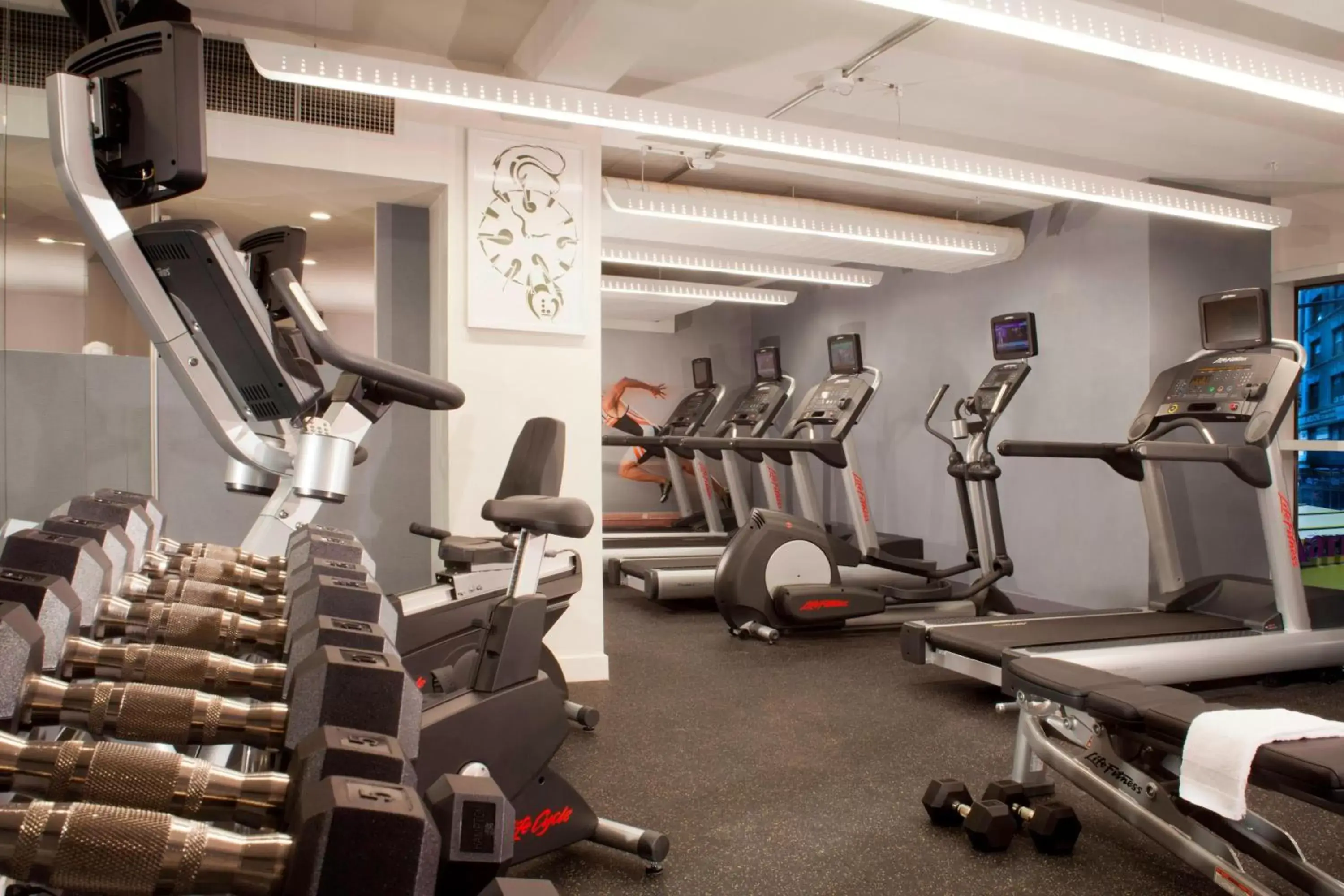 Fitness centre/facilities, Fitness Center/Facilities in Residence Inn by Marriott New York Downtown Manhattan/World Trade Center Area