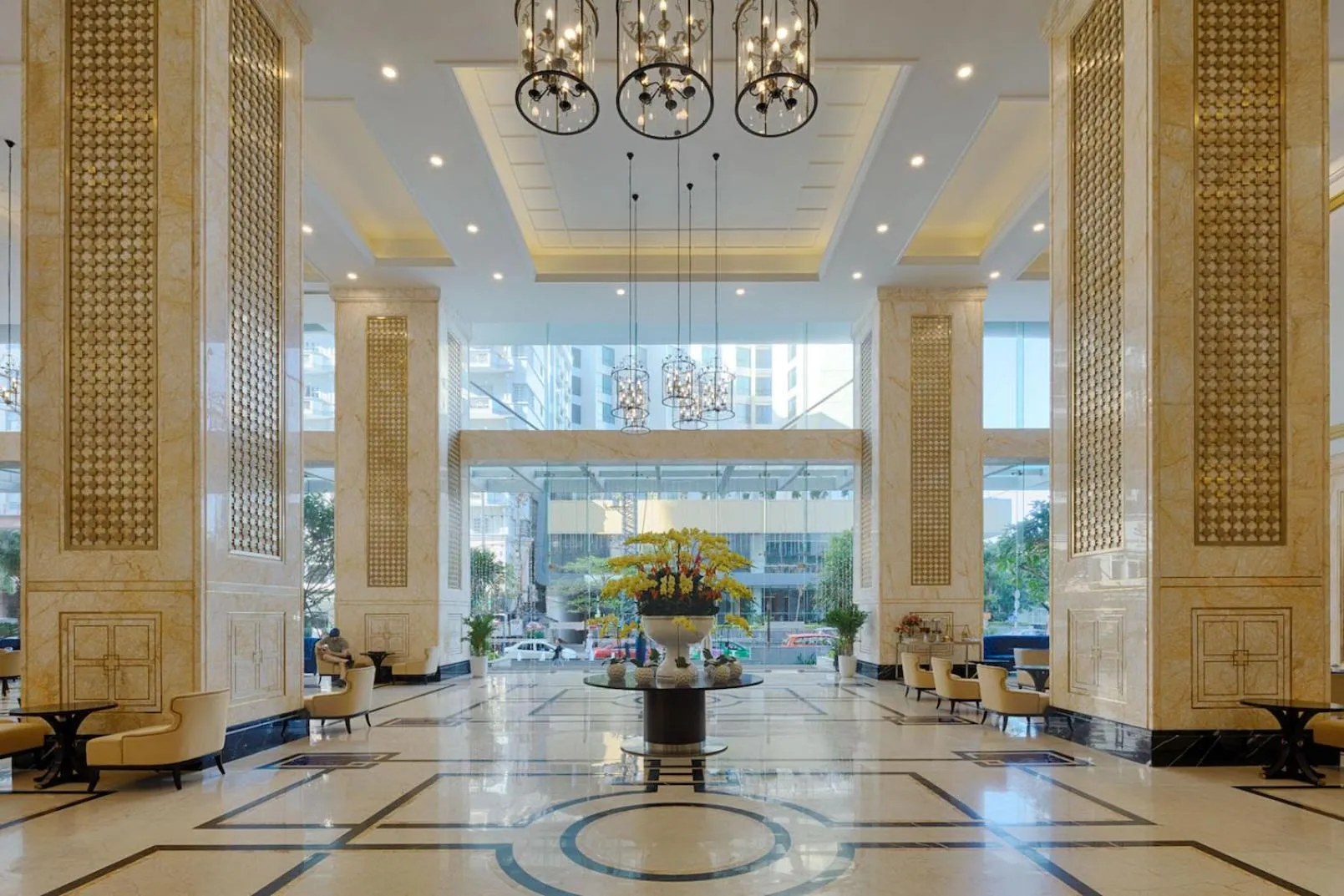 Lobby or reception in Vinpearl Beachfront Nha Trang