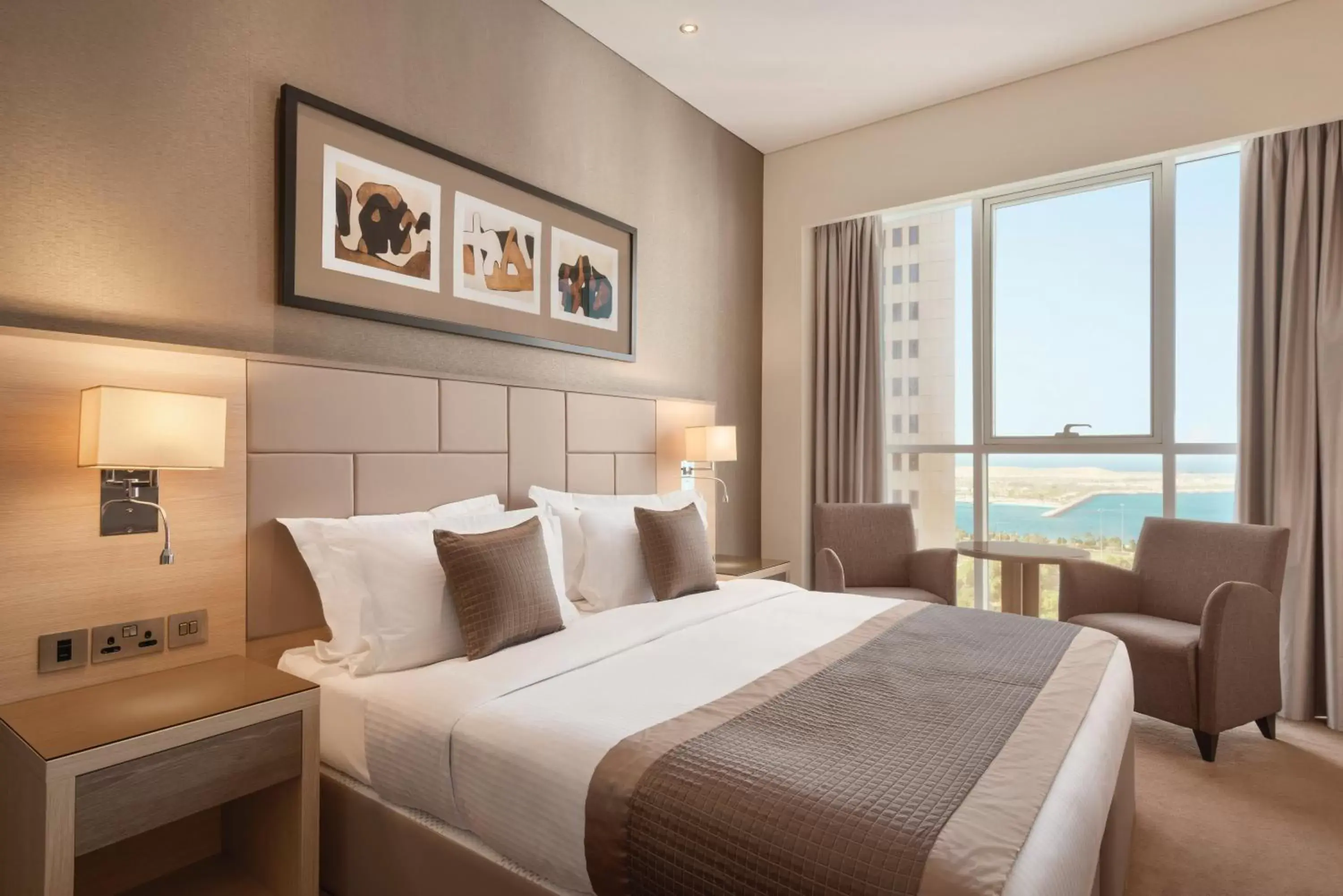 Sea view in TRYP by Wyndham Abu Dhabi City Center