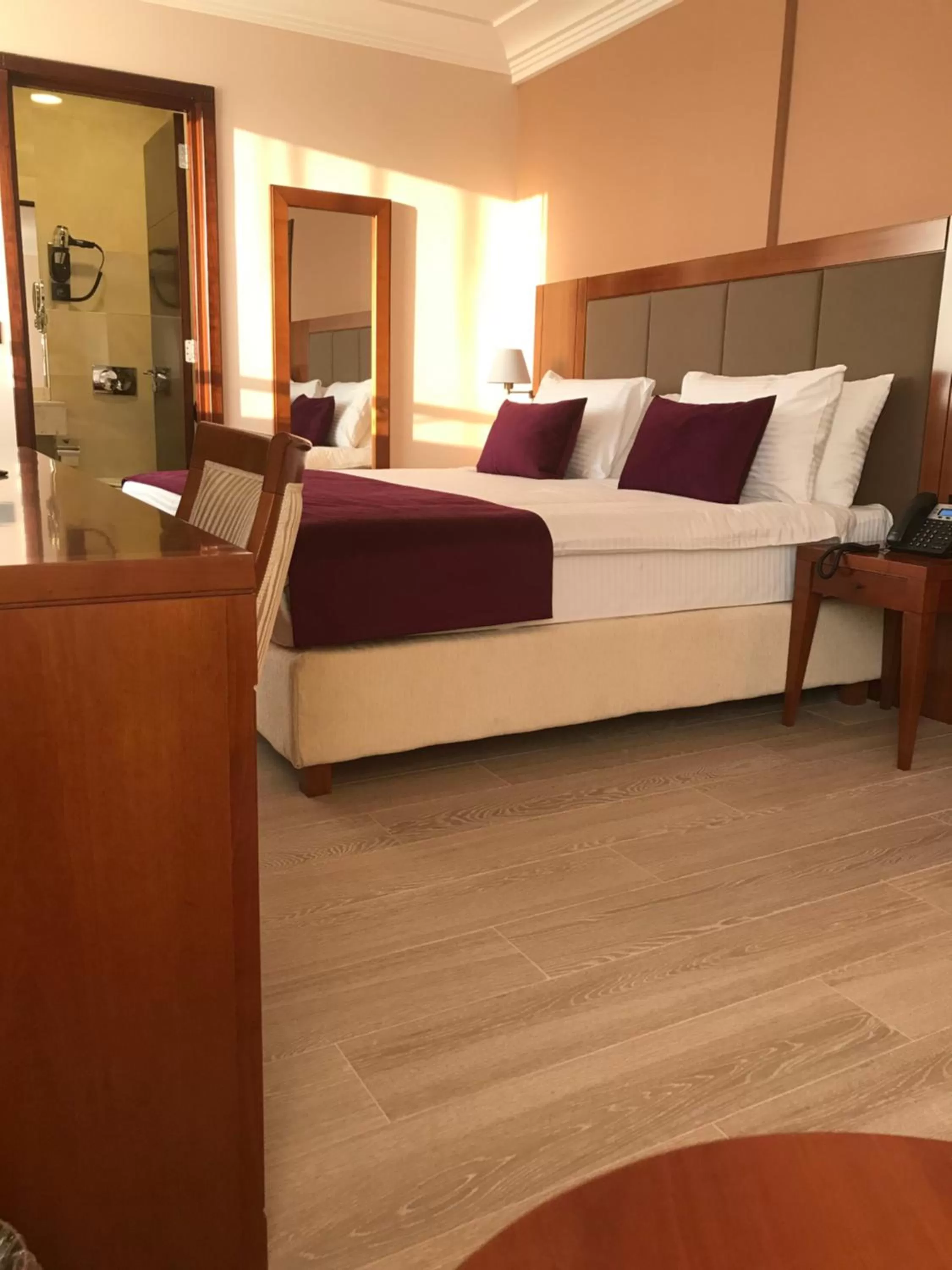 Decorative detail, Bed in Xenon Hotel & SPA