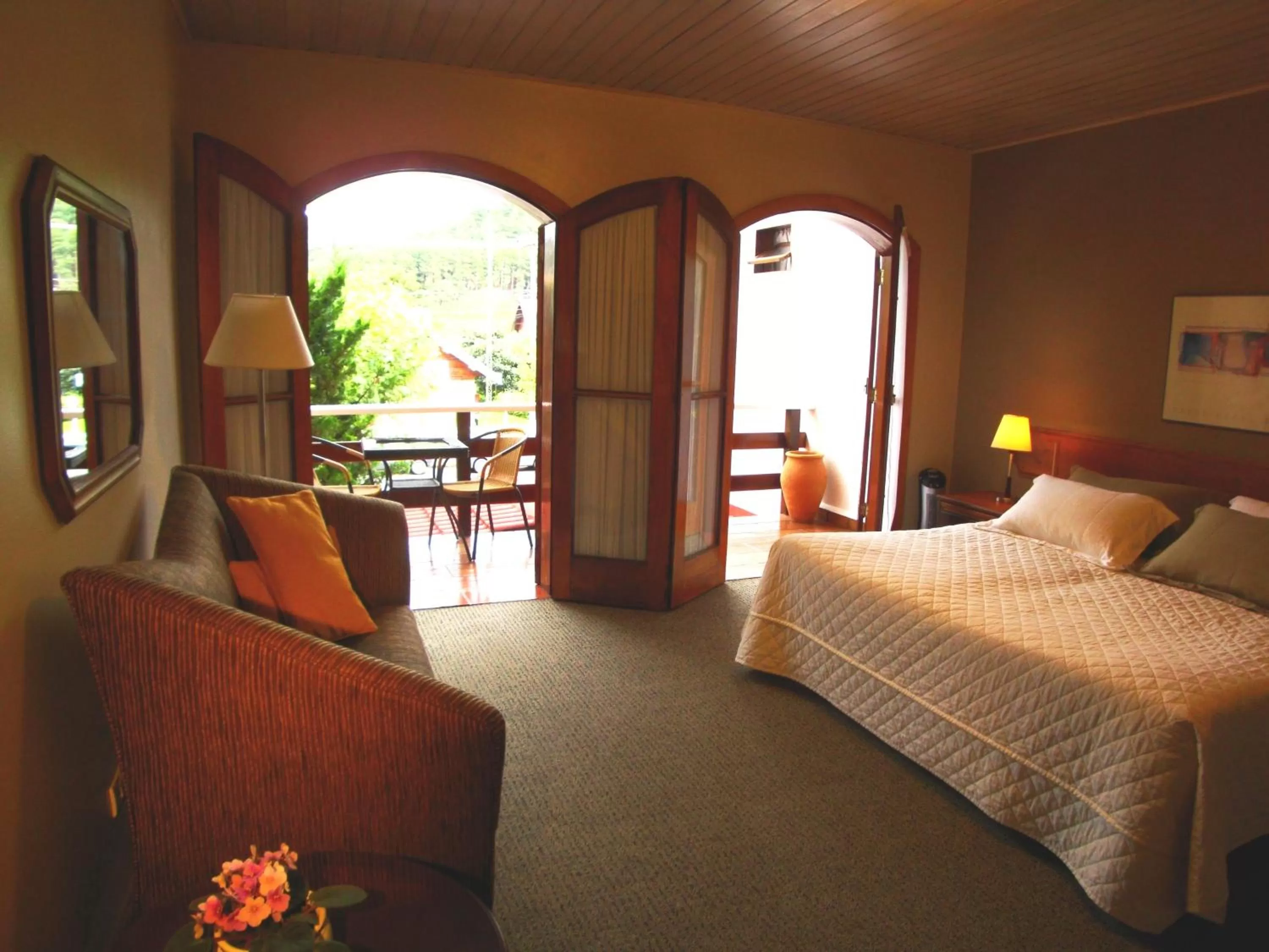 Bedroom, Bed in Pousada Villa Capivary Campos do Jordão