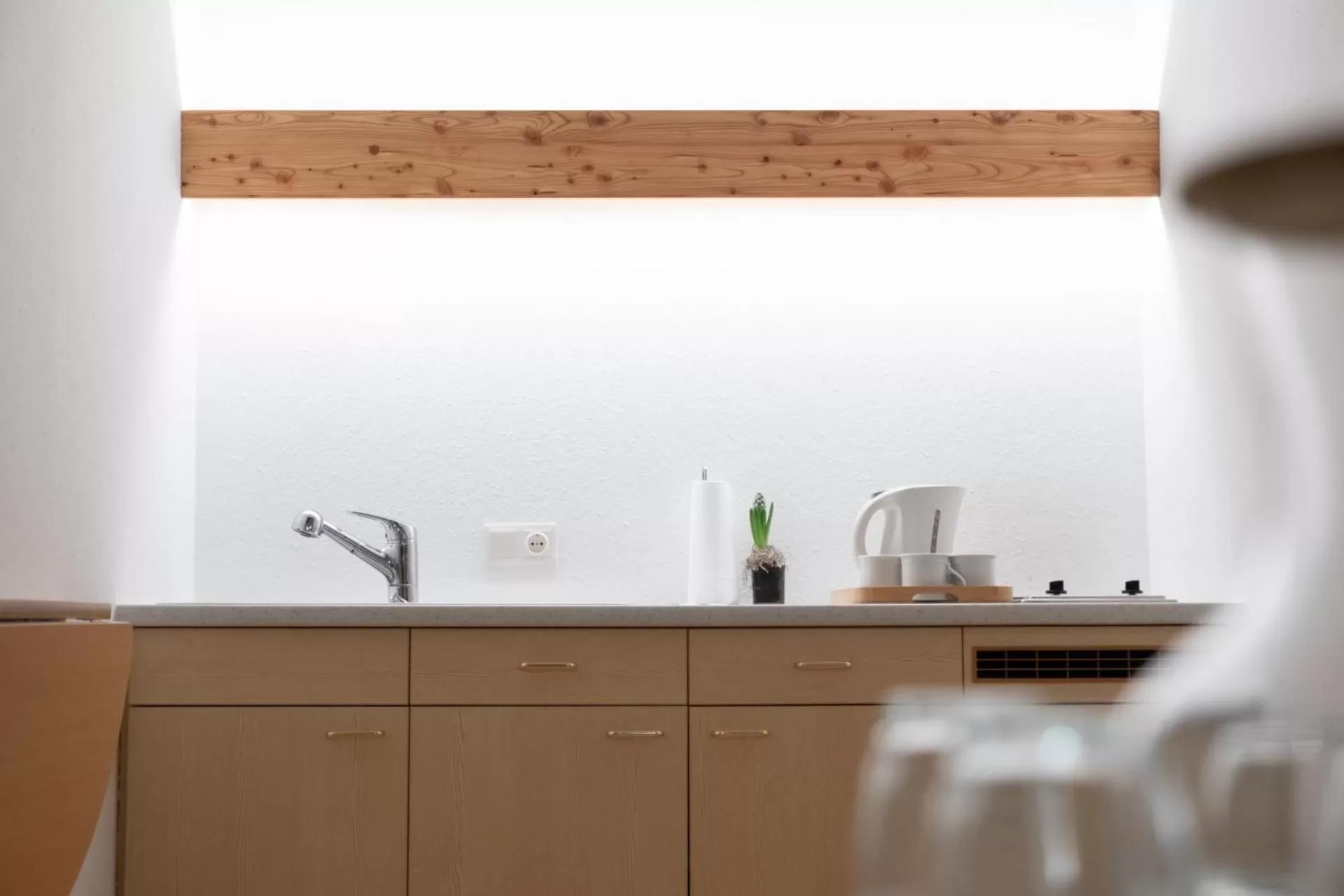 Kitchen or kitchenette in Santner, Hotel