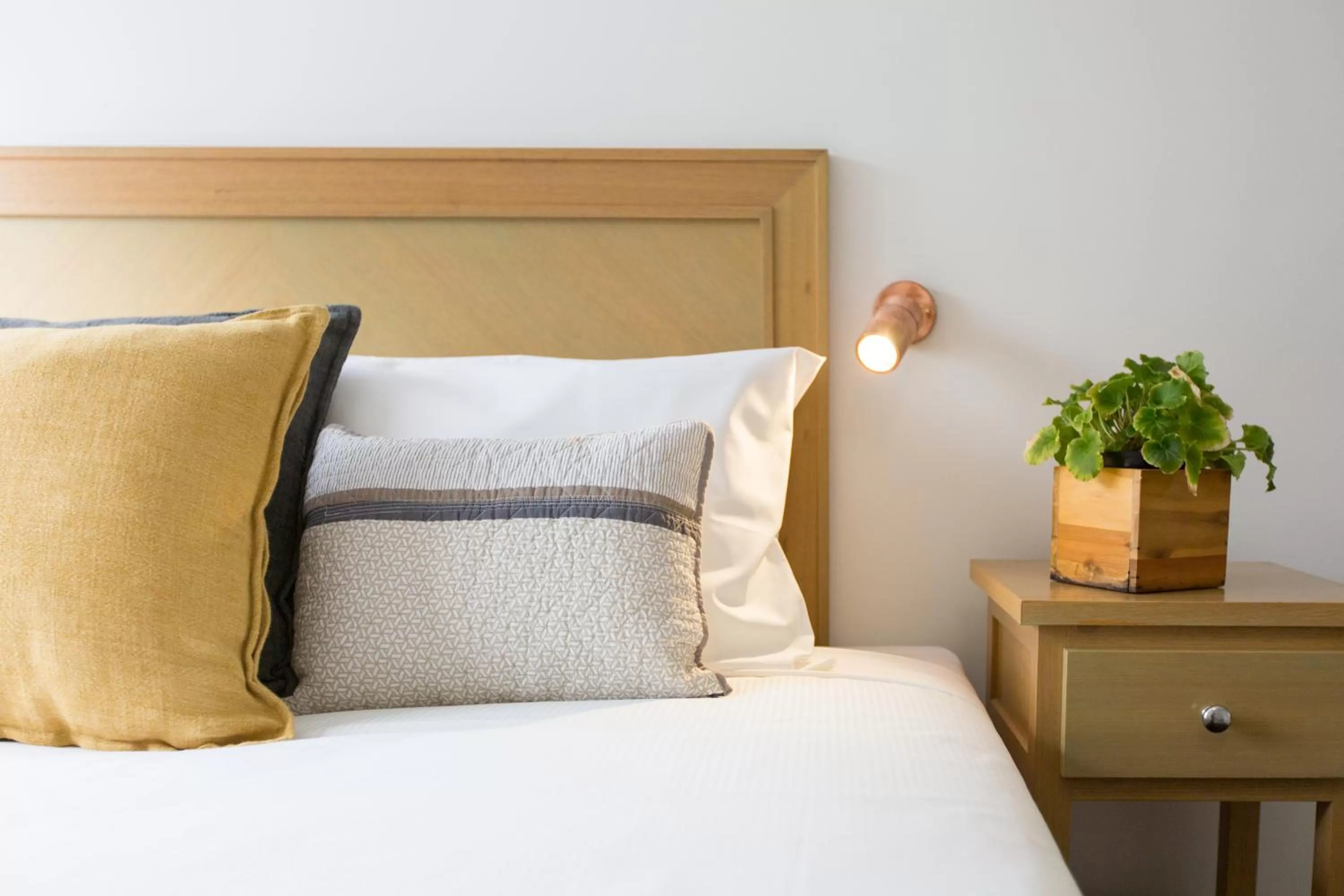 Bed in Fox on the Run - Motel Kilmore