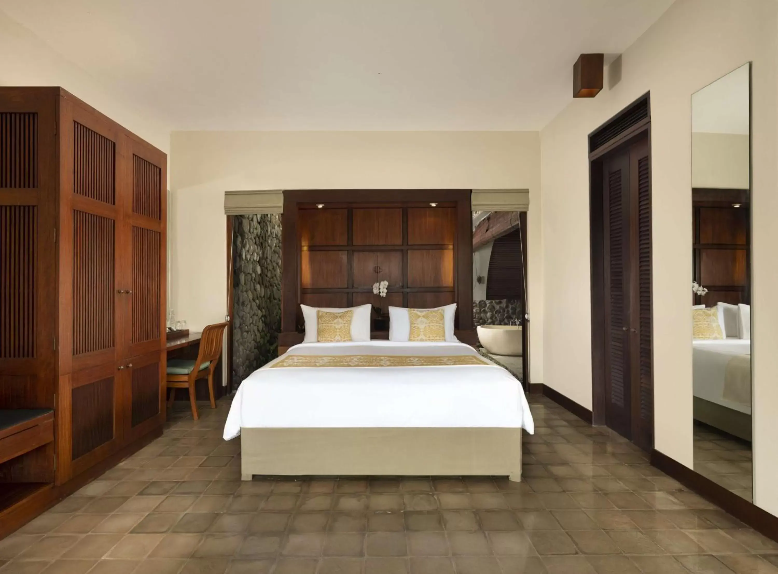 Bedroom, Bed in Alila Ubud