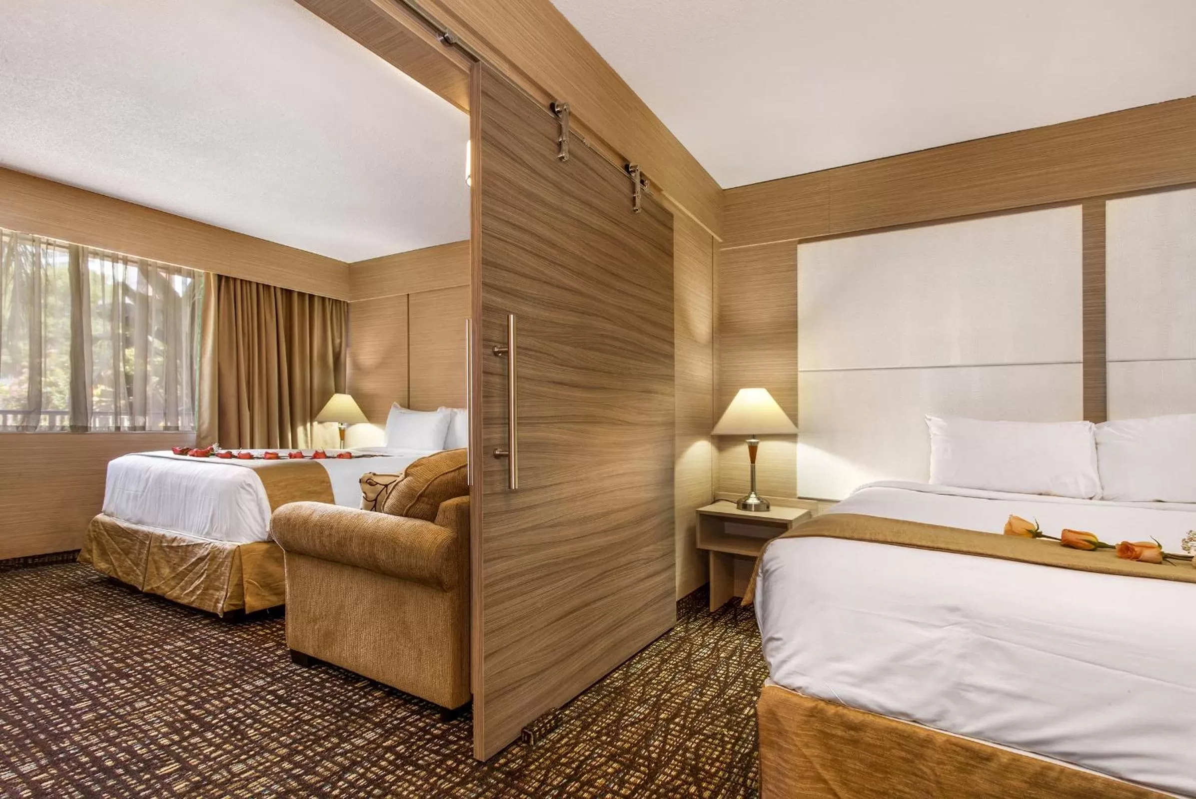 Photo of the whole room, Bed in Ocean Beach Palace