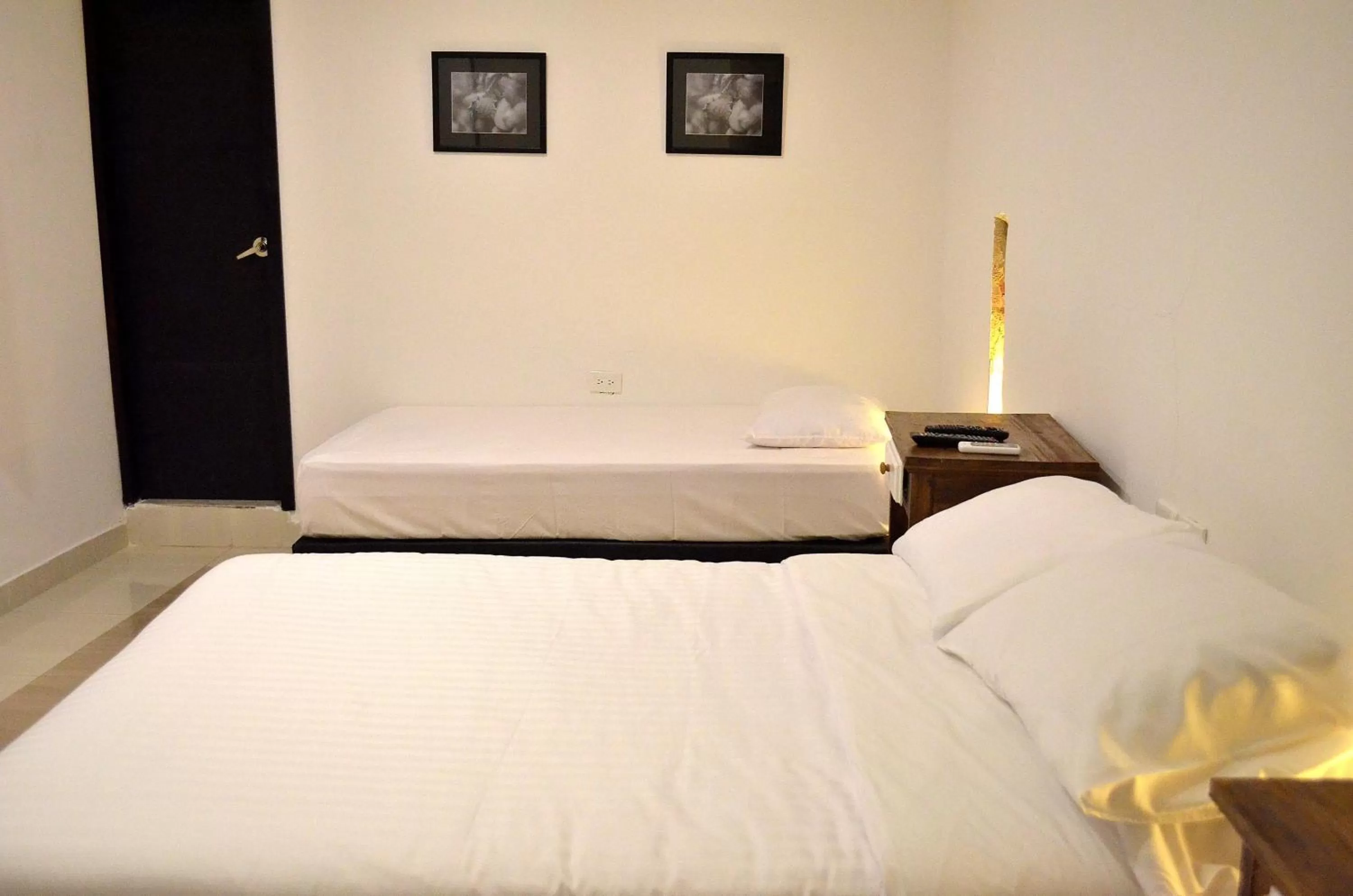 Bed in Hotel Galeria la Trinidad