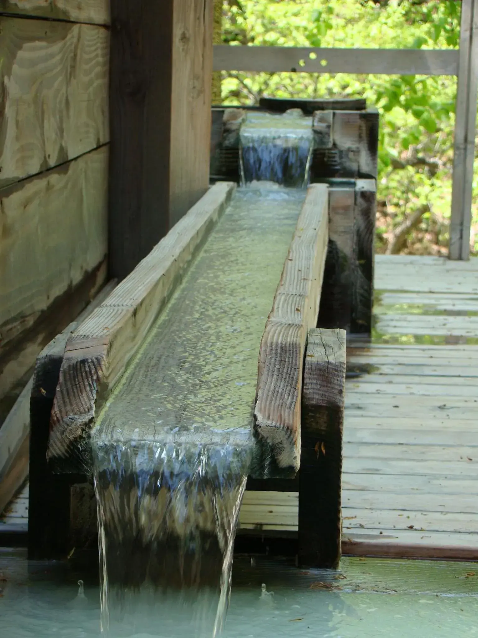 Hot Spring Bath, View in Mogamitakayu Zenshichinoyu Ohira