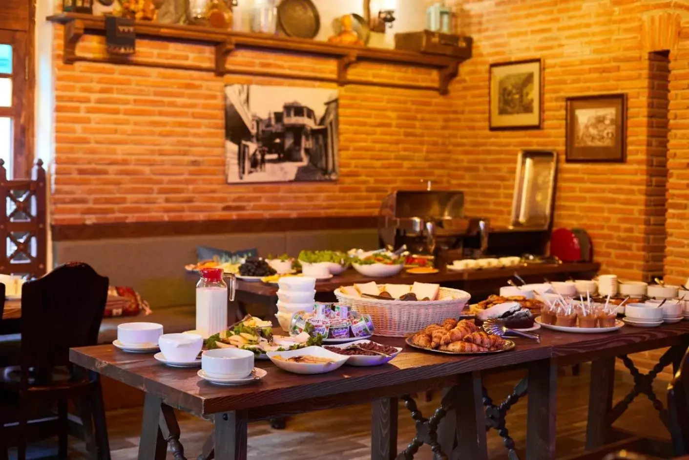 Buffet breakfast, Restaurant/Places to Eat in Hotel Aivani Old Tbilisi by DNT Group