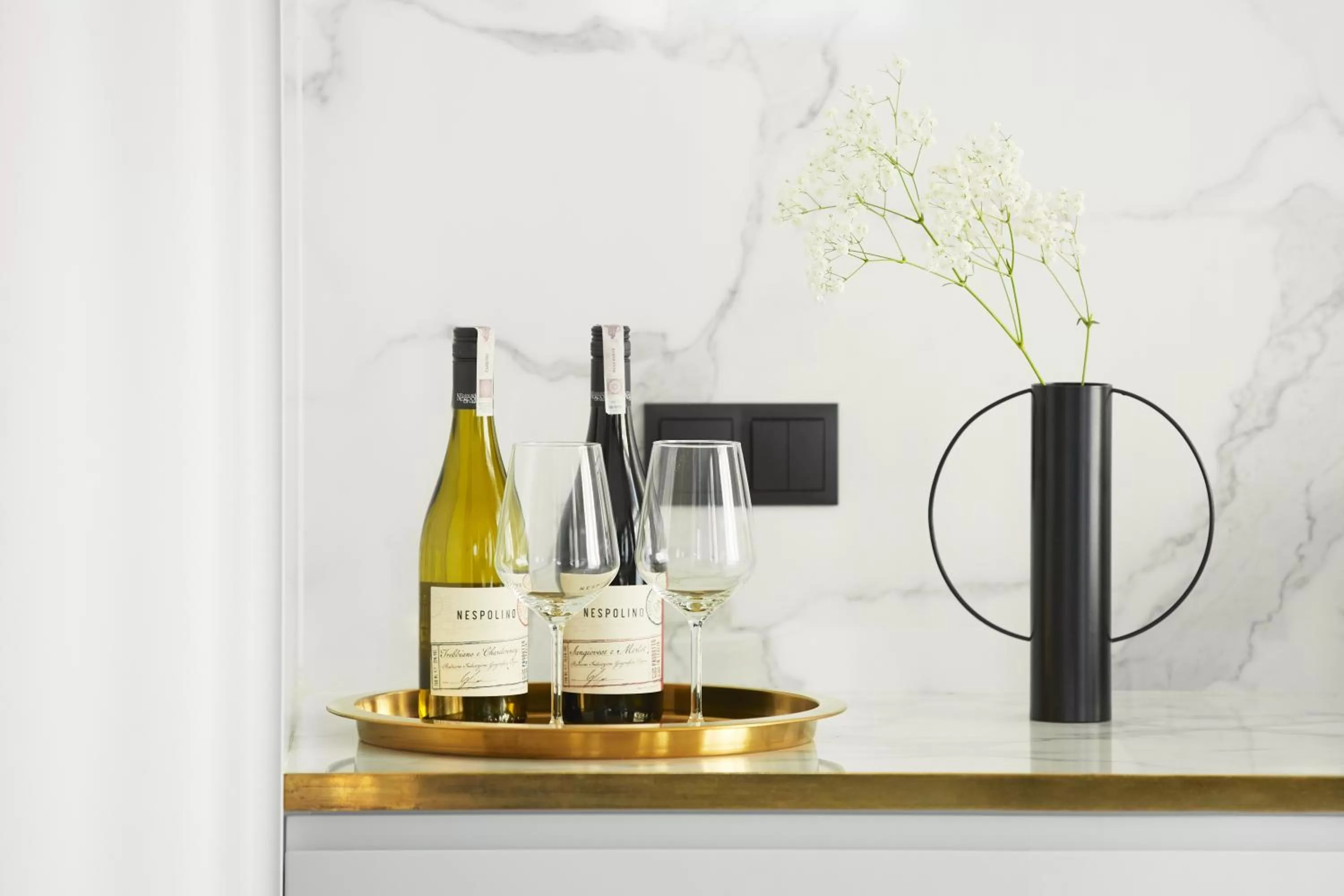 Alcoholic drinks in No.4 Residence