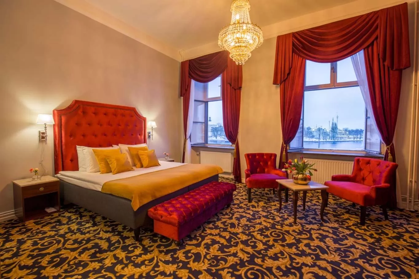 View (from property/room), Bed in Hotel Gamla Stan, BW Signature Collection