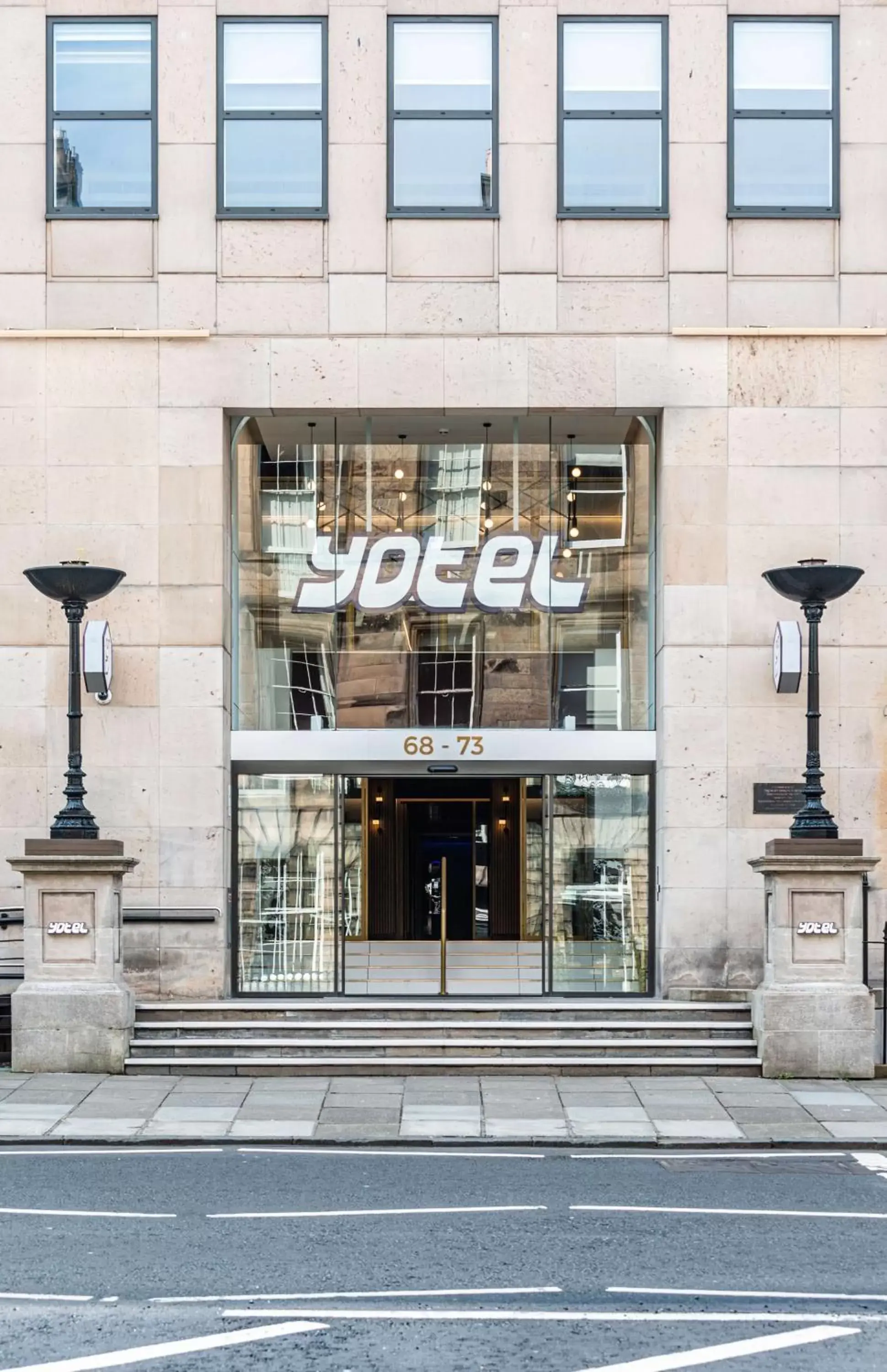 Property building in YOTEL Edinburgh Property building in YOTEL Edinburgh