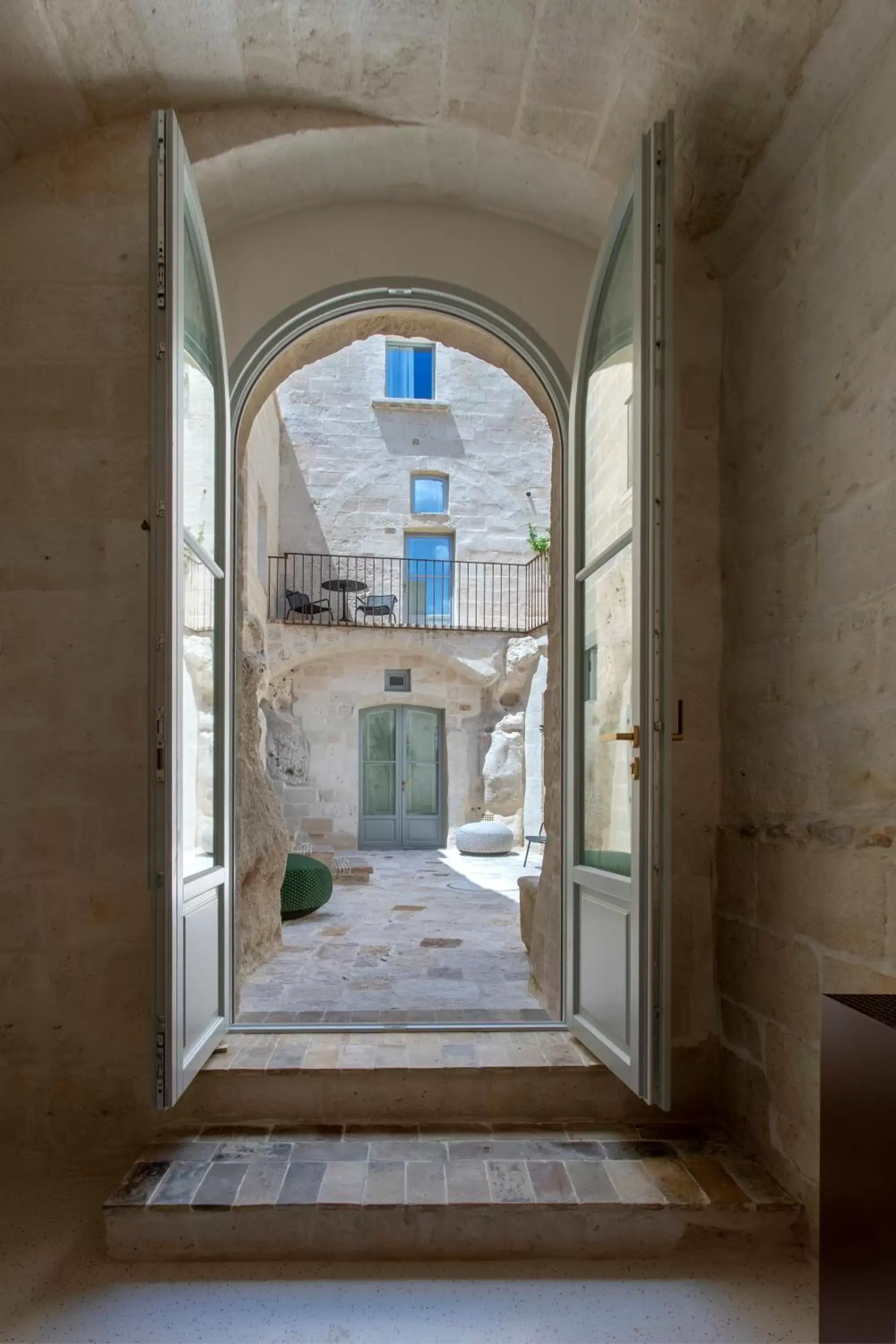 Inner courtyard view in PIANELLE RESORT