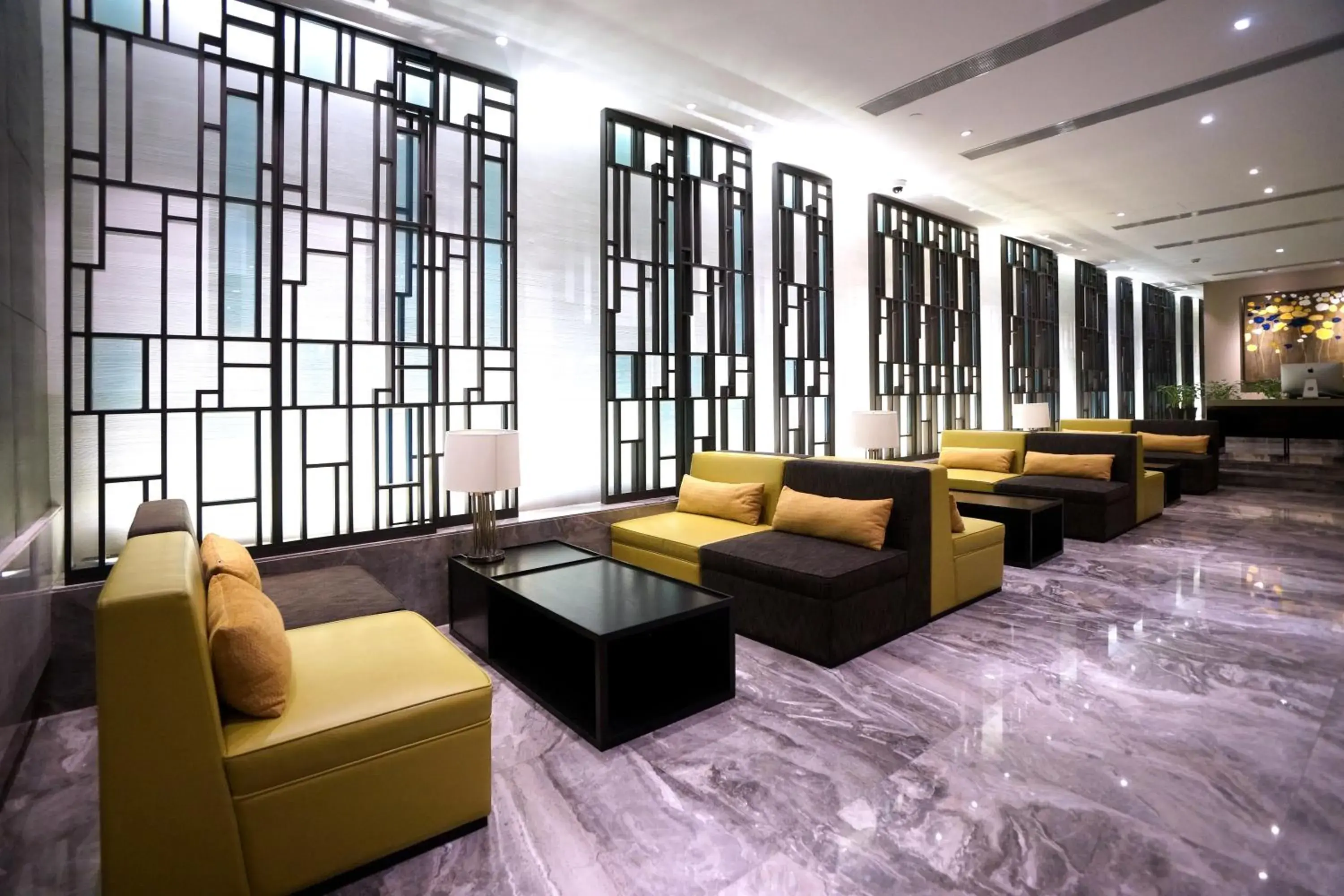 Lounge or bar in Maixinge Boutique Hotel Chuansha Branch