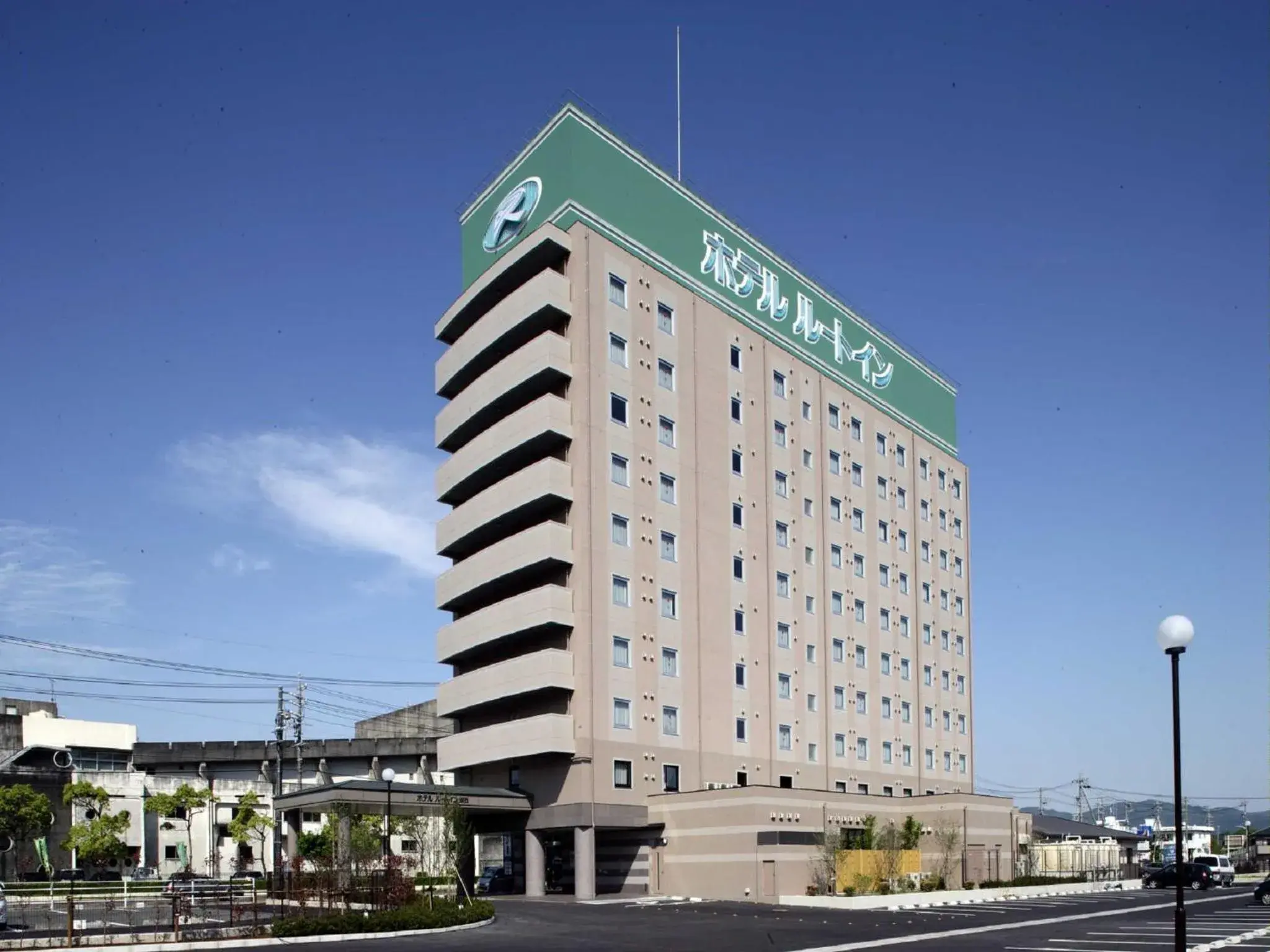 Facade/entrance, Property Building in Hotel Route Inn Hamanako
