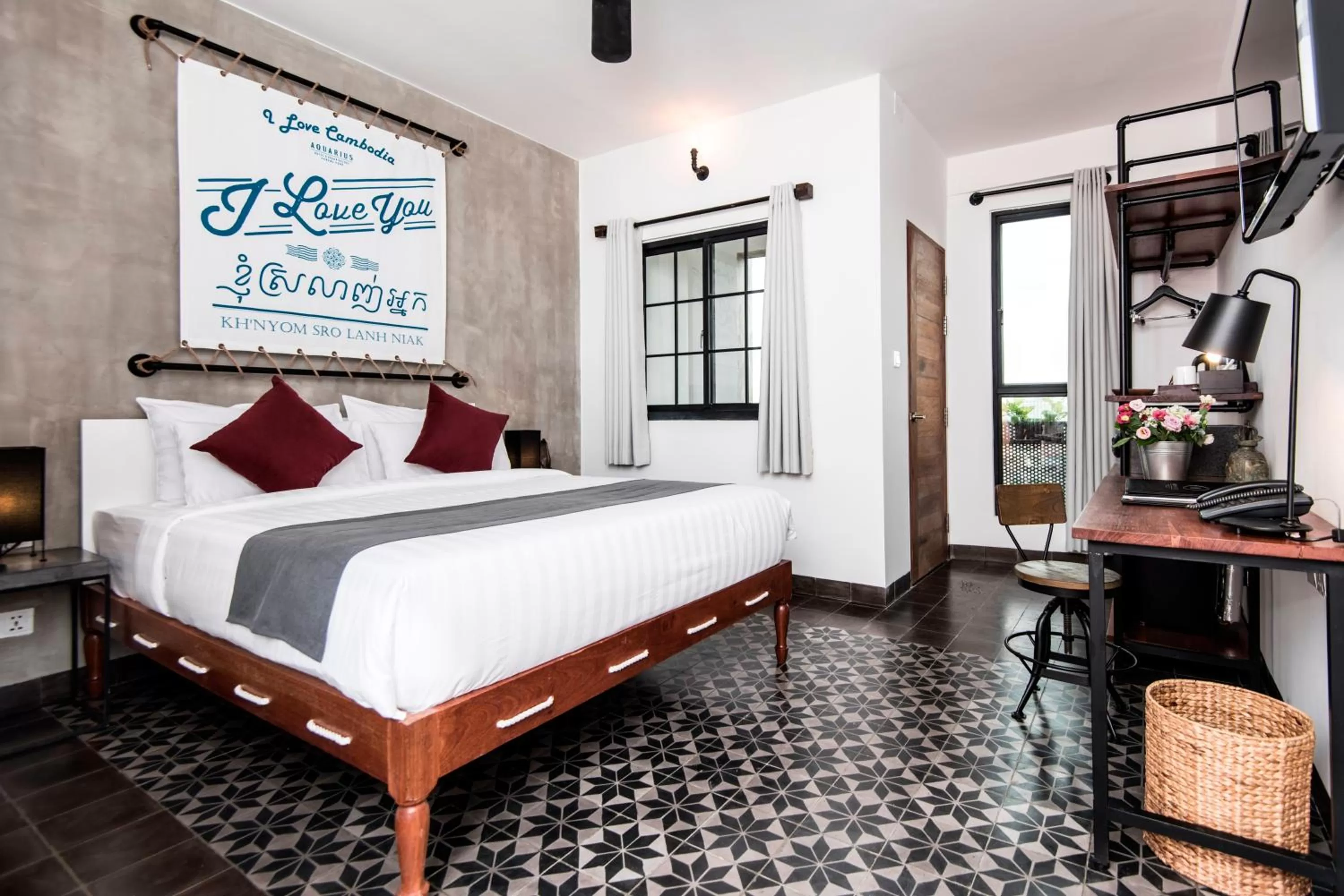 Photo of the whole room, Bed in Aquarius Hotel and Urban Resort