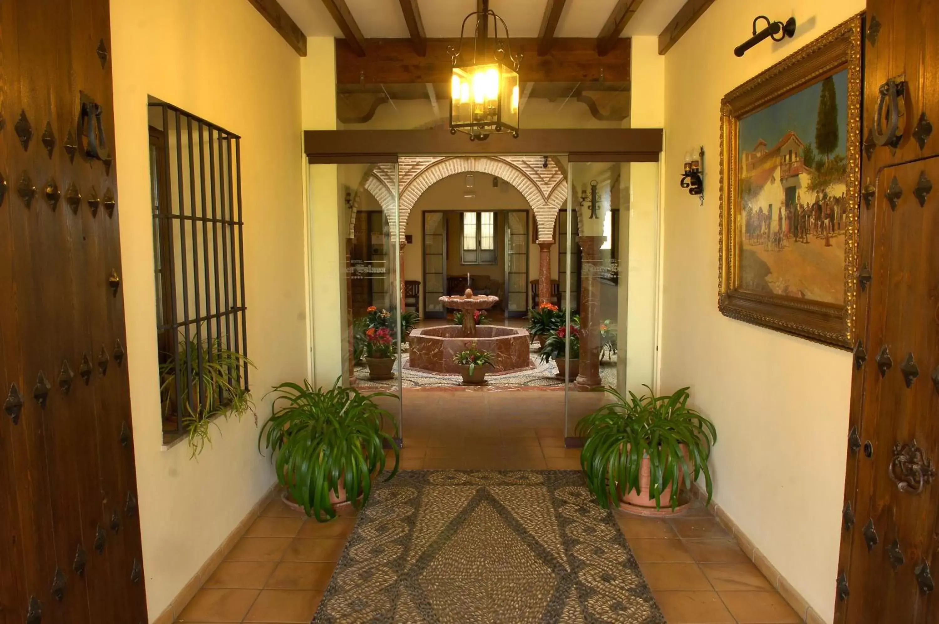 Lobby or reception in Finca Eslava Lobby or reception in Finca Eslava