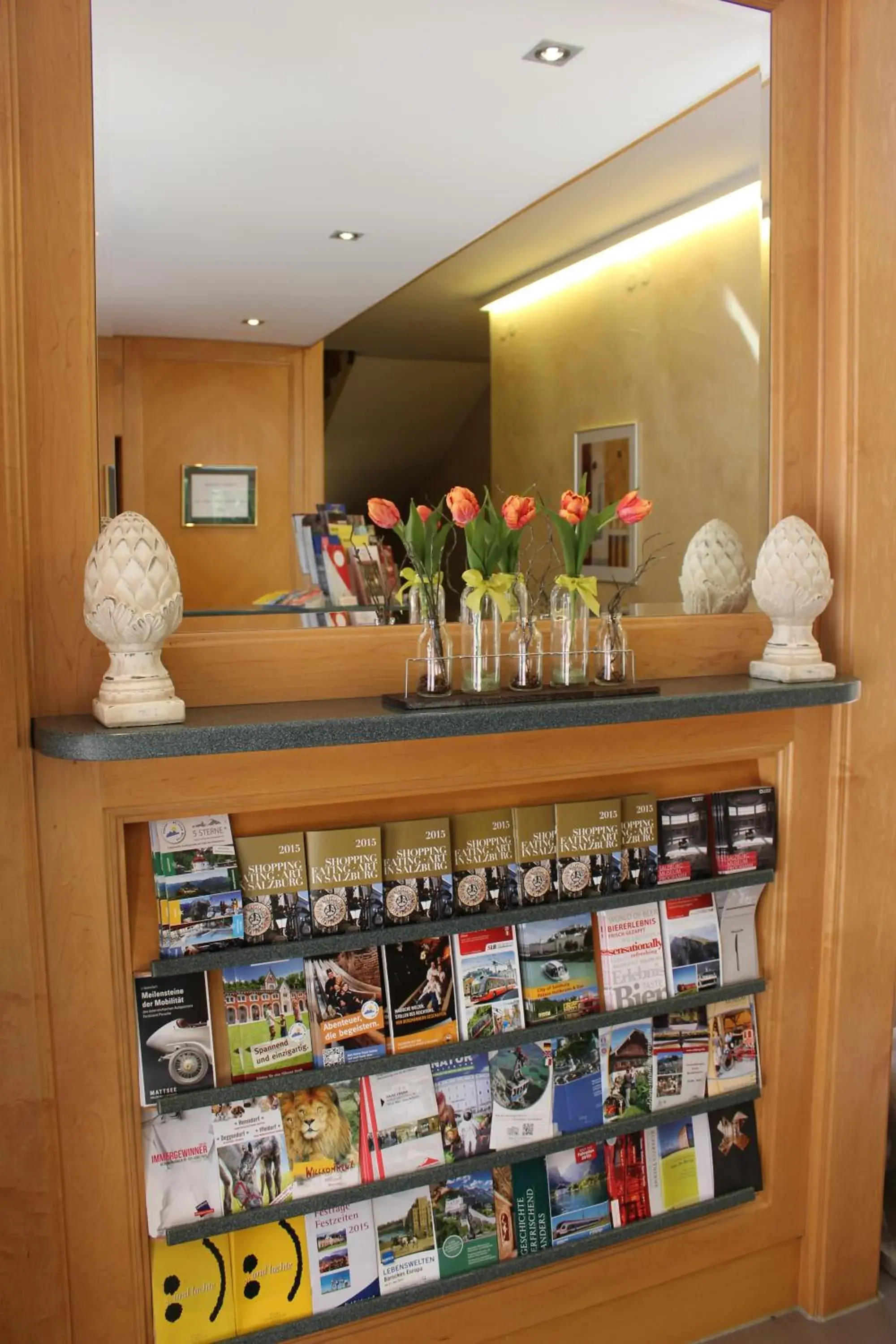 Lobby or reception in Hotel Ganslhof