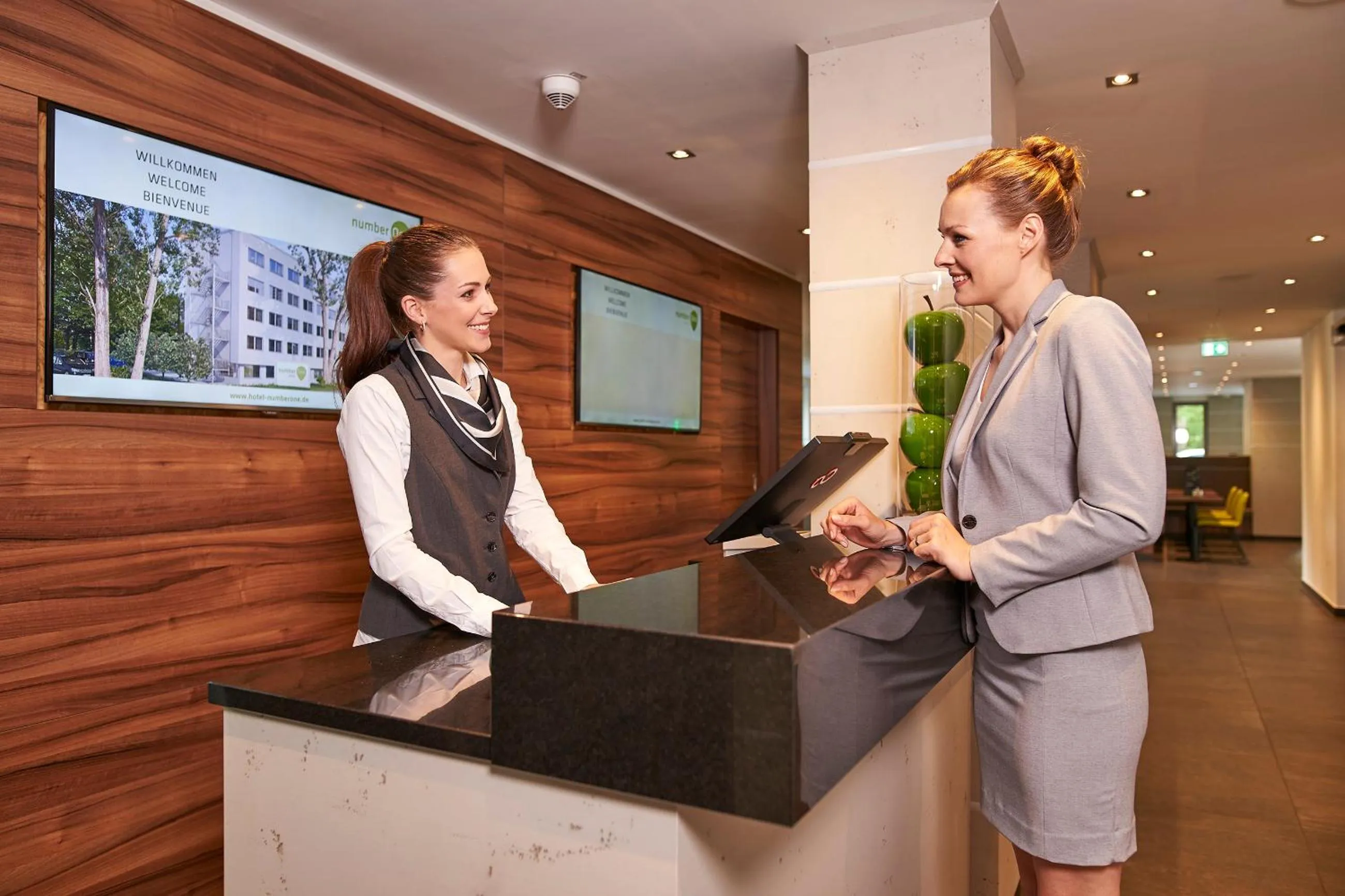 Staff in numberOne Hotel