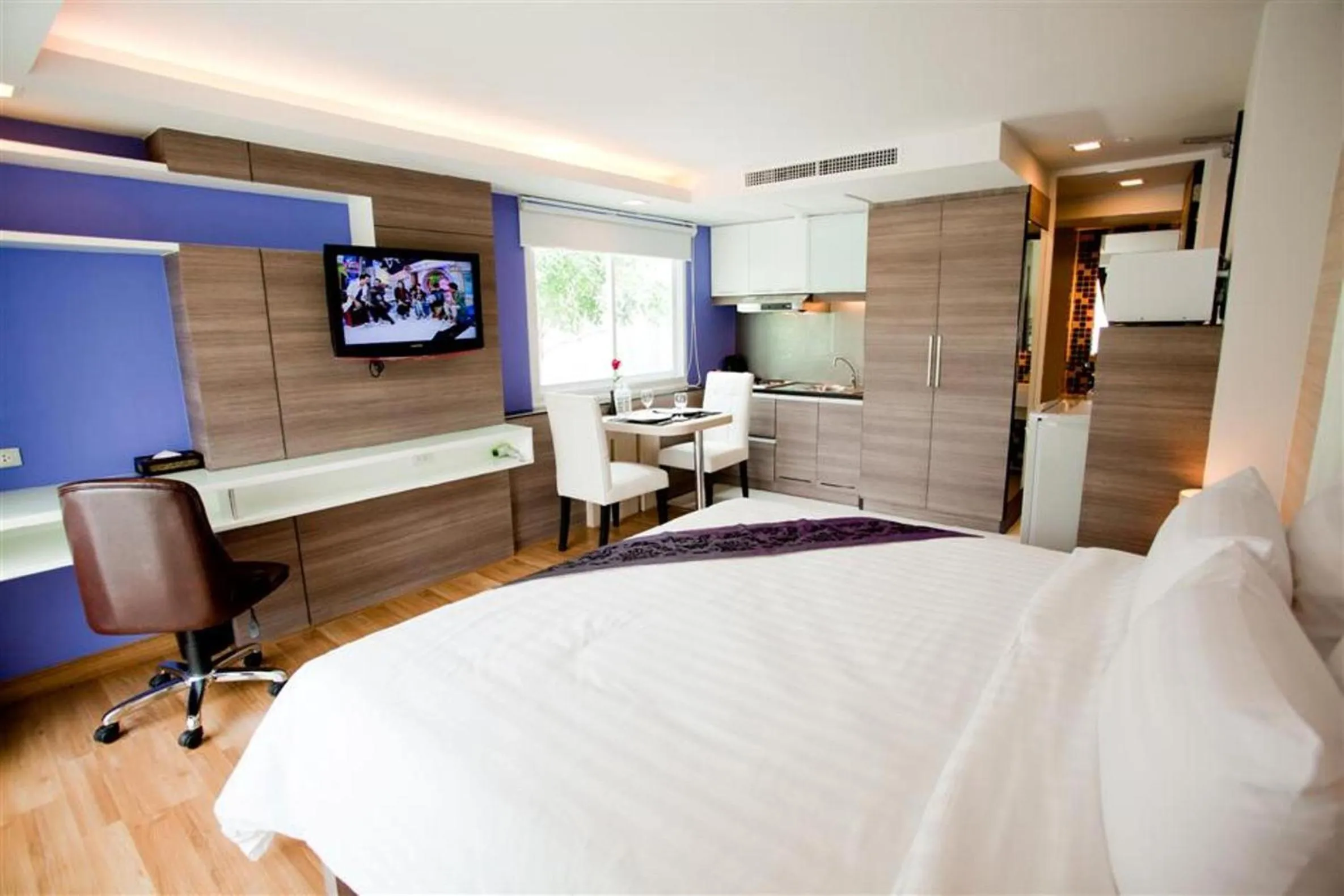 Bedroom in Icheck Inn Residences Sukhumvit 20