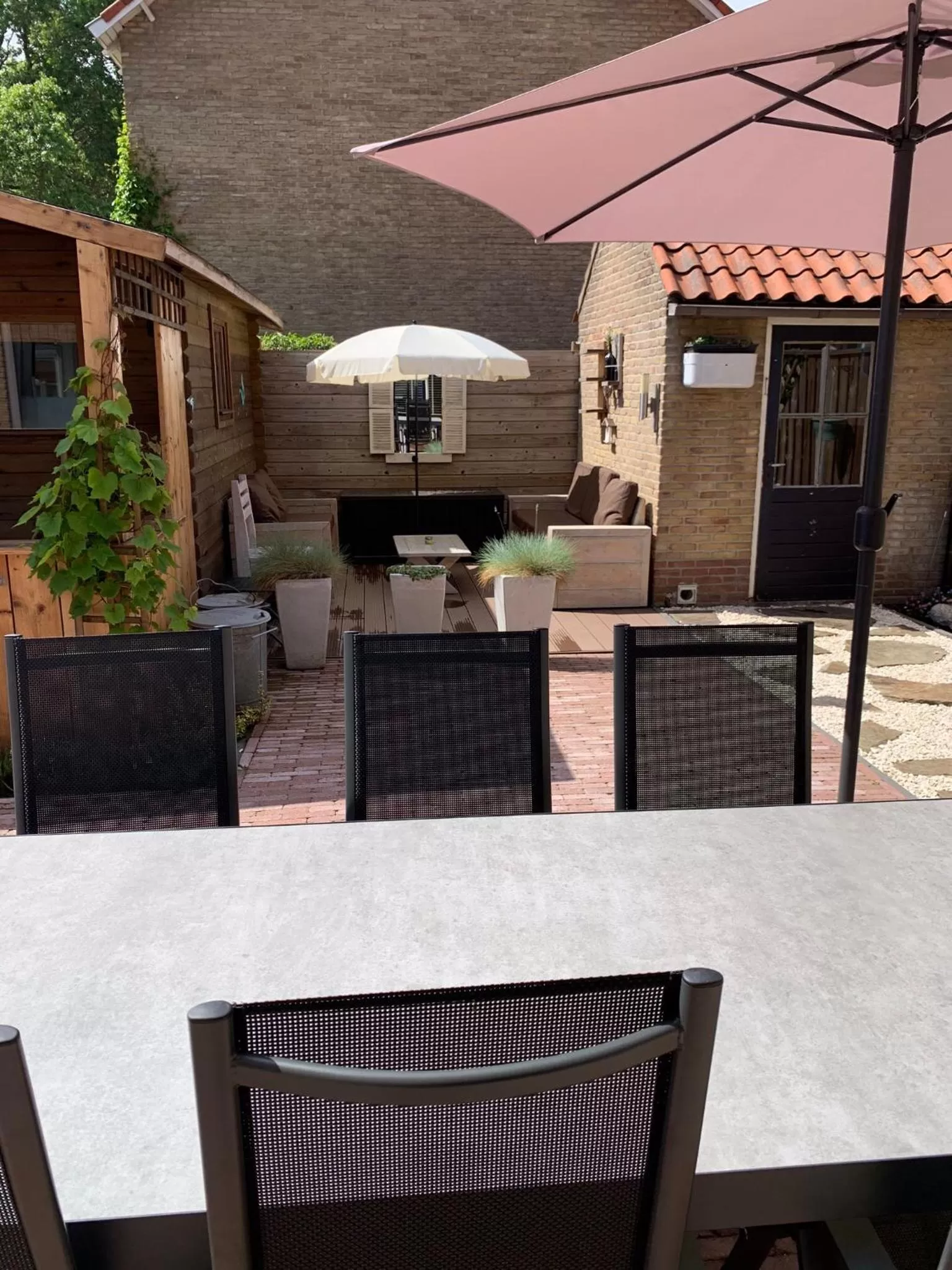 Garden in B&B Diemerplein