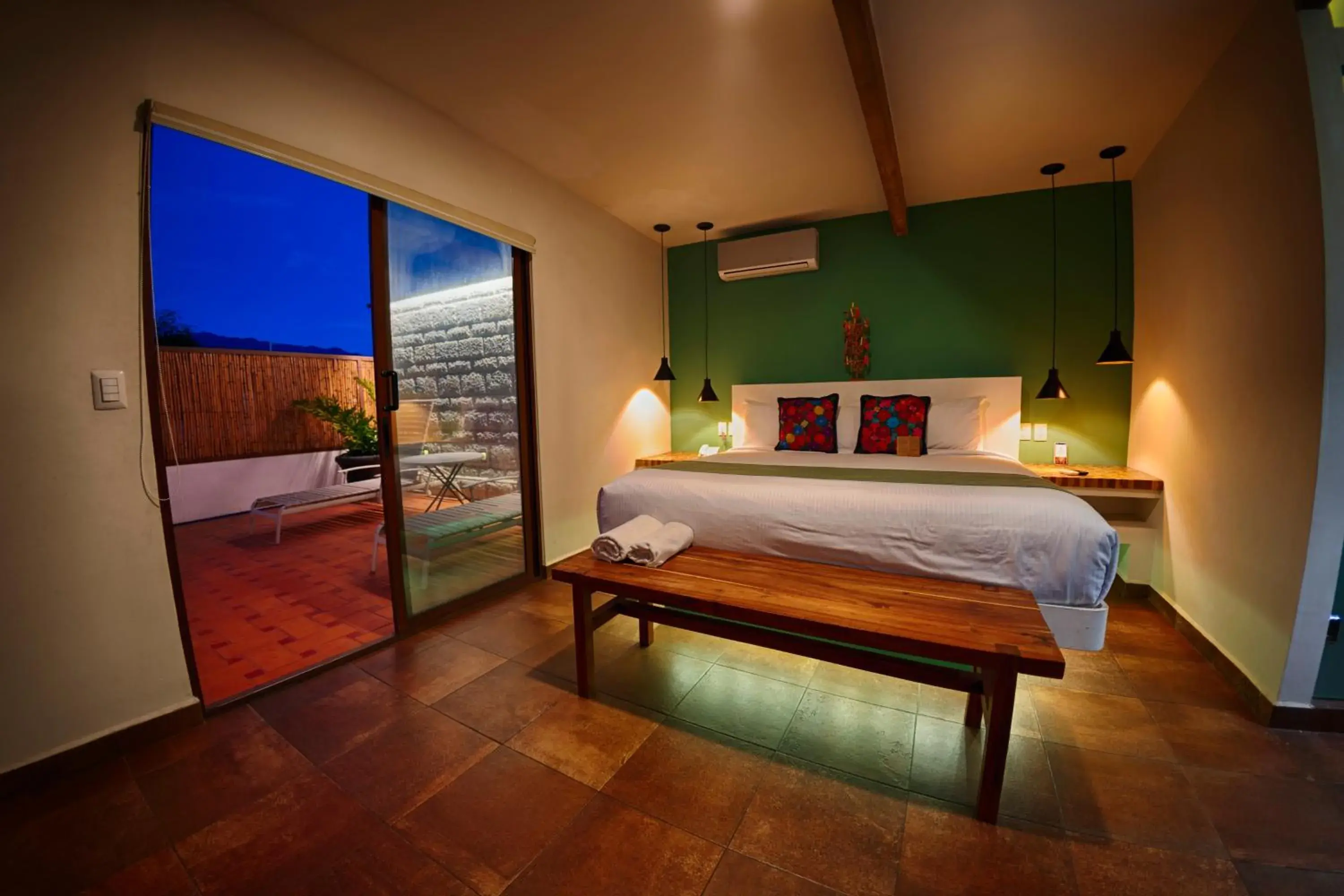 Bed in Casa De Sierra Azul