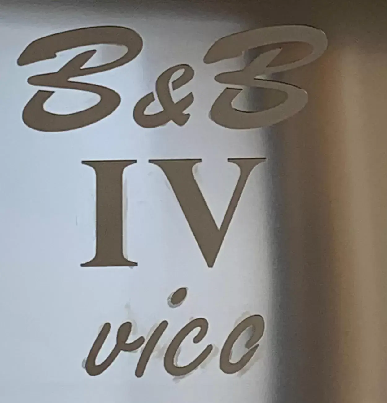 Property logo or sign in B&B IV Vico