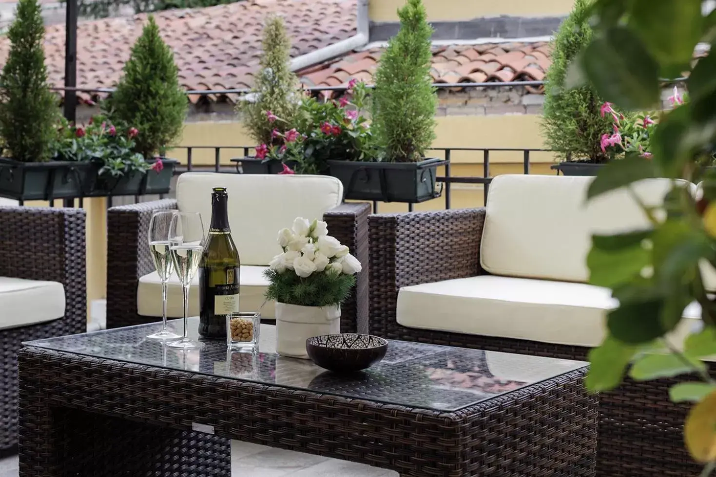 Balcony/Terrace in Hotel American-Dinesen