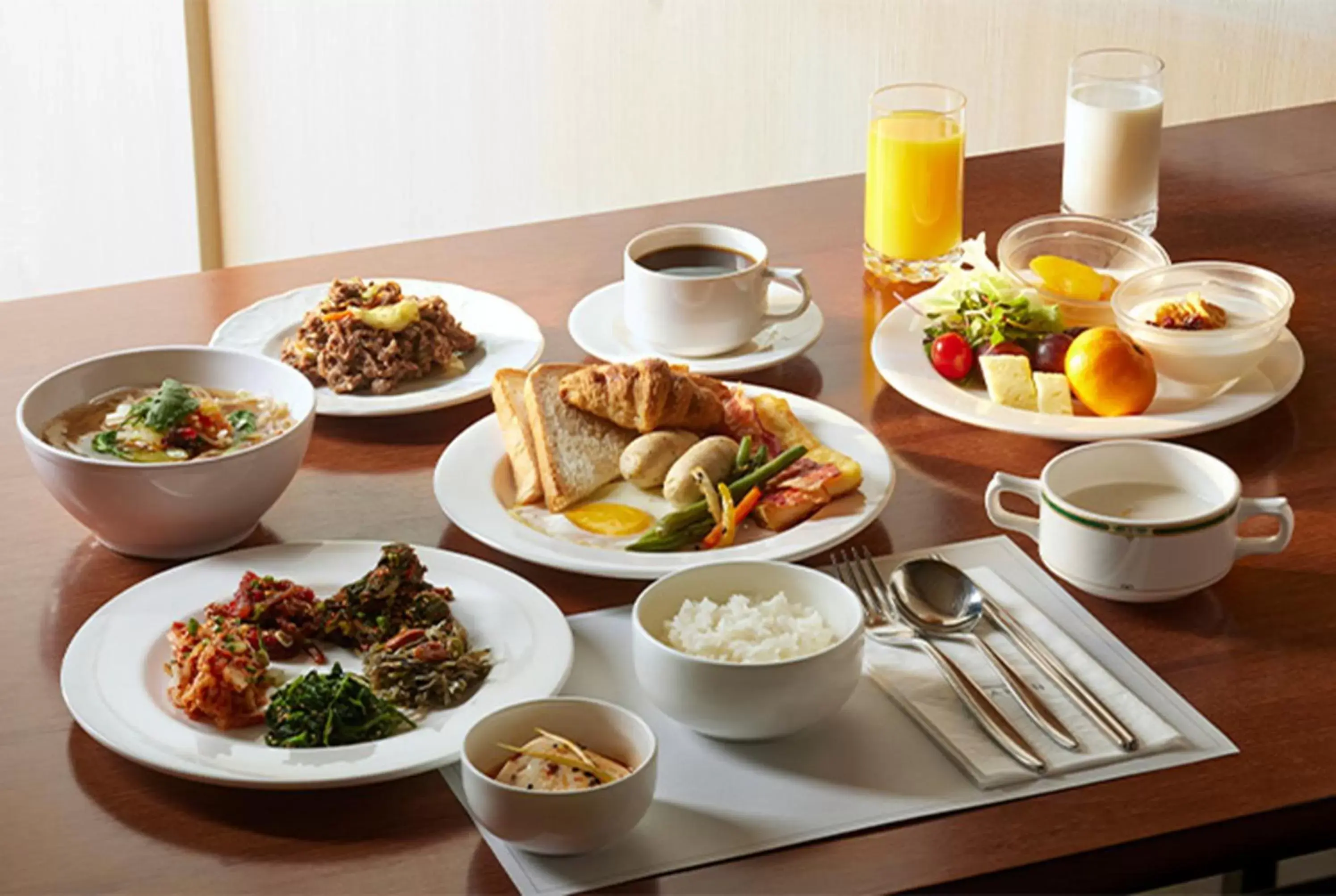 Buffet breakfast, Breakfast in Hotel Hyundai by Lahan Mokpo
