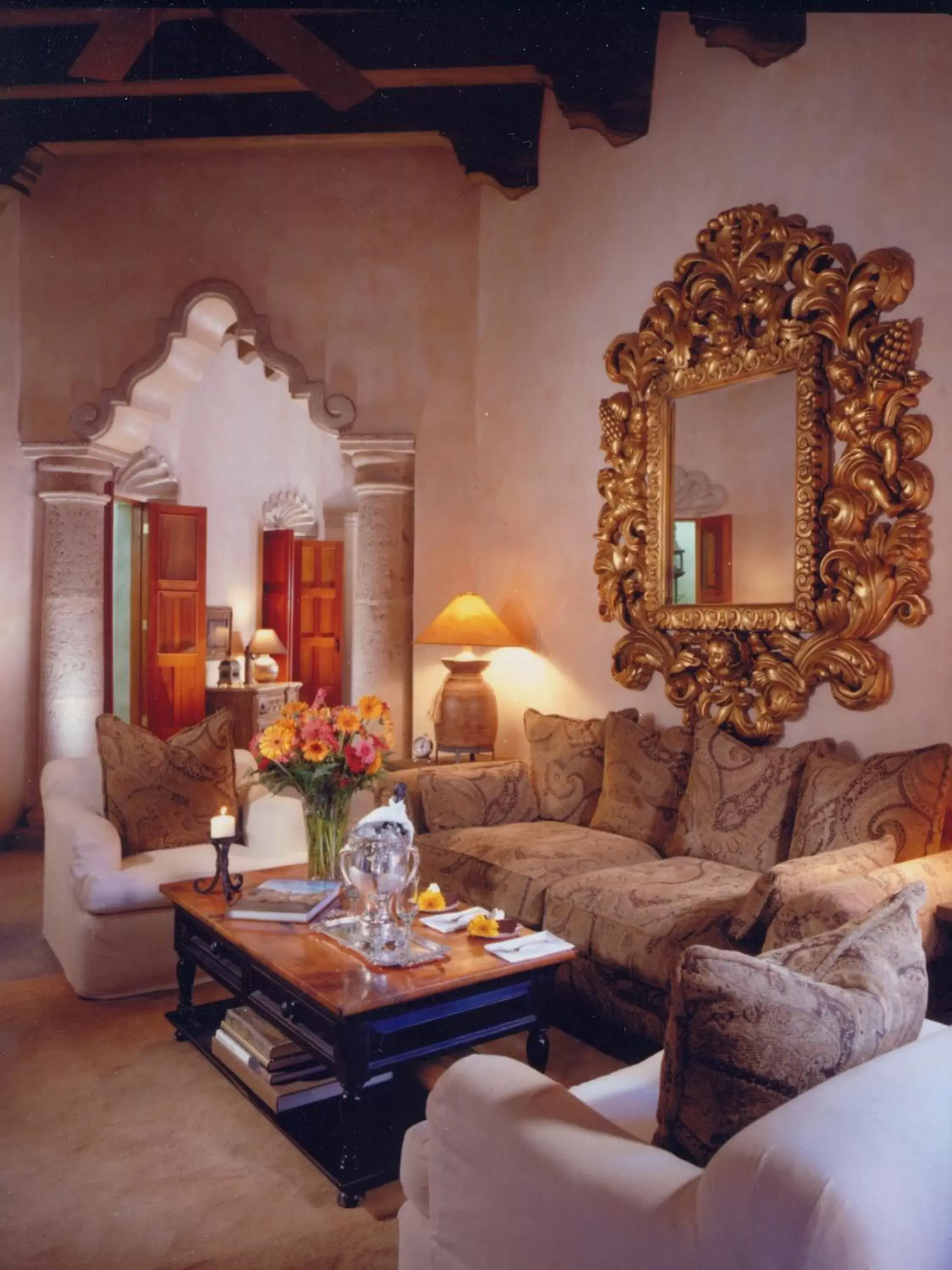 Living room, Seating Area in Hacienda de los Santos