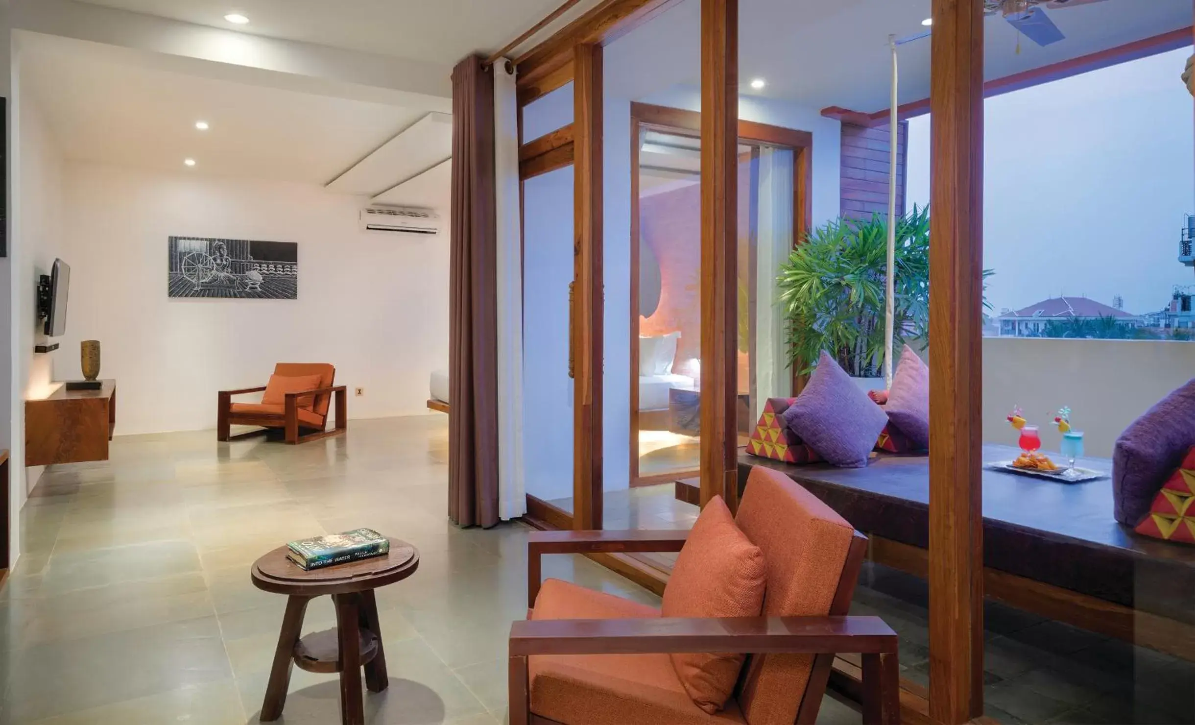 Balcony/Terrace, Seating Area in Golden Temple Residence