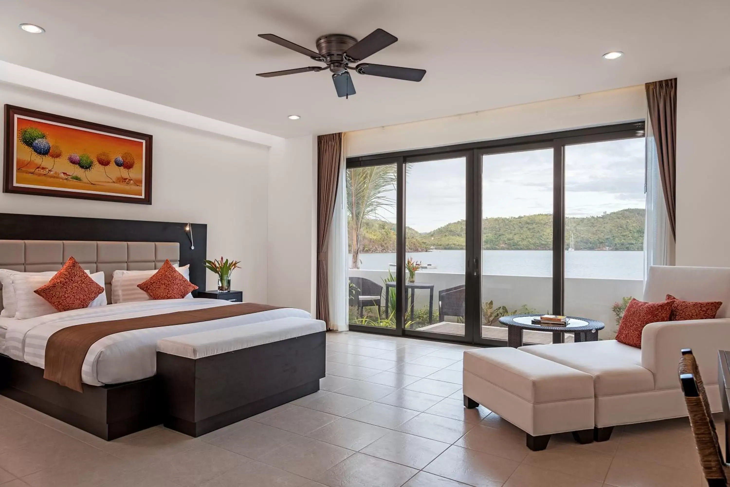 Bedroom in Busuanga Bay Lodge