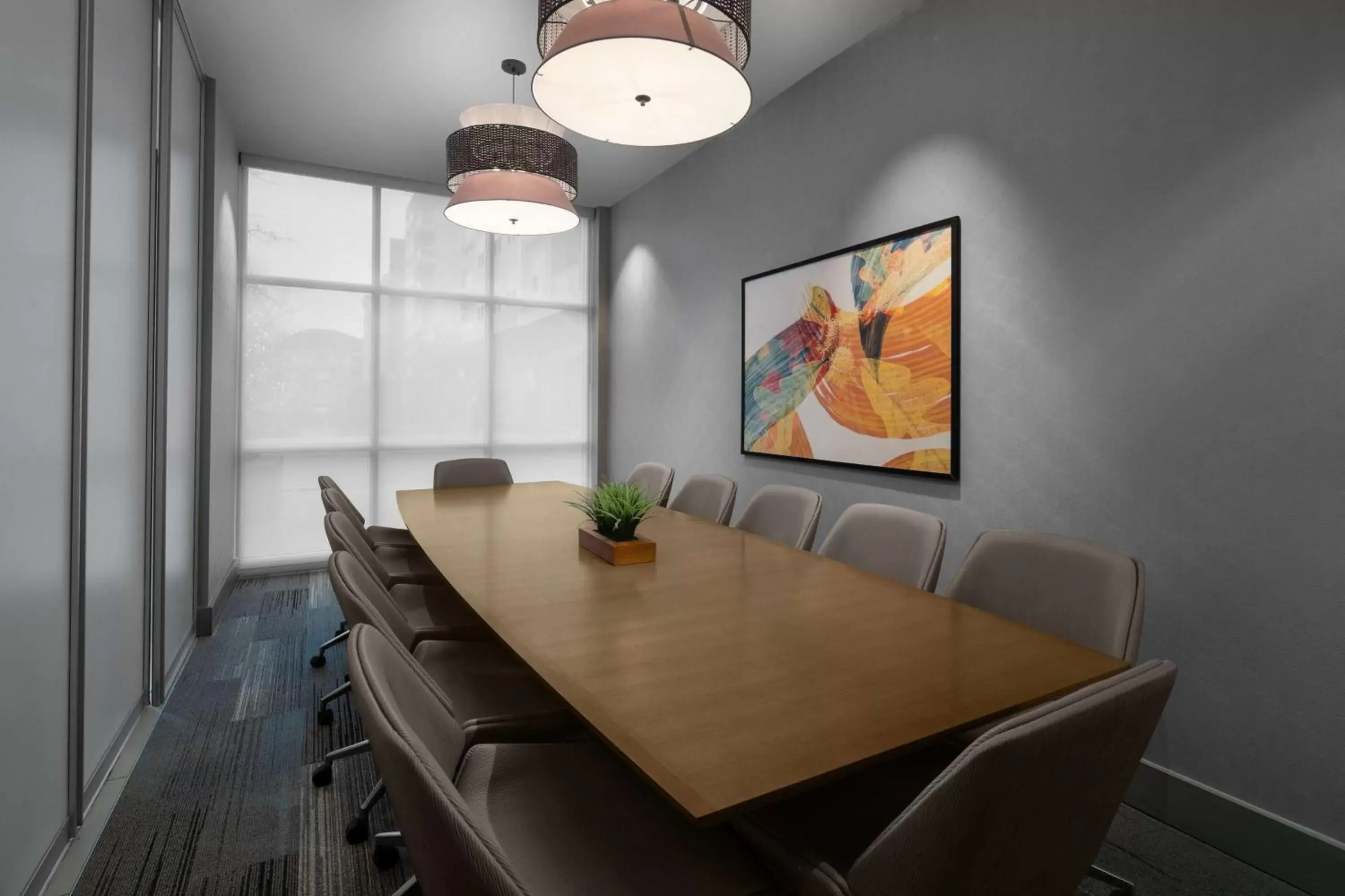 Meeting/conference room, Dining Area in Hyatt House Raleigh North Hills