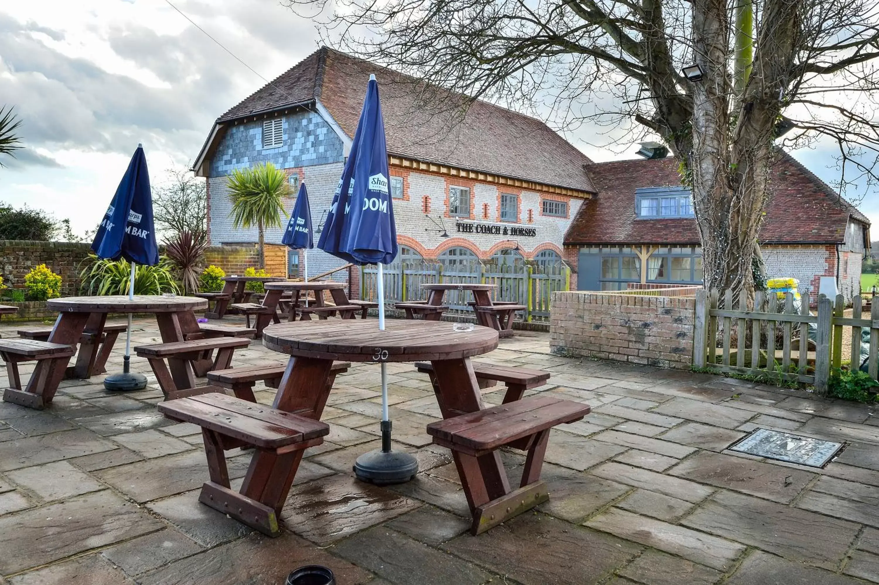 Garden in The Coach and Horses