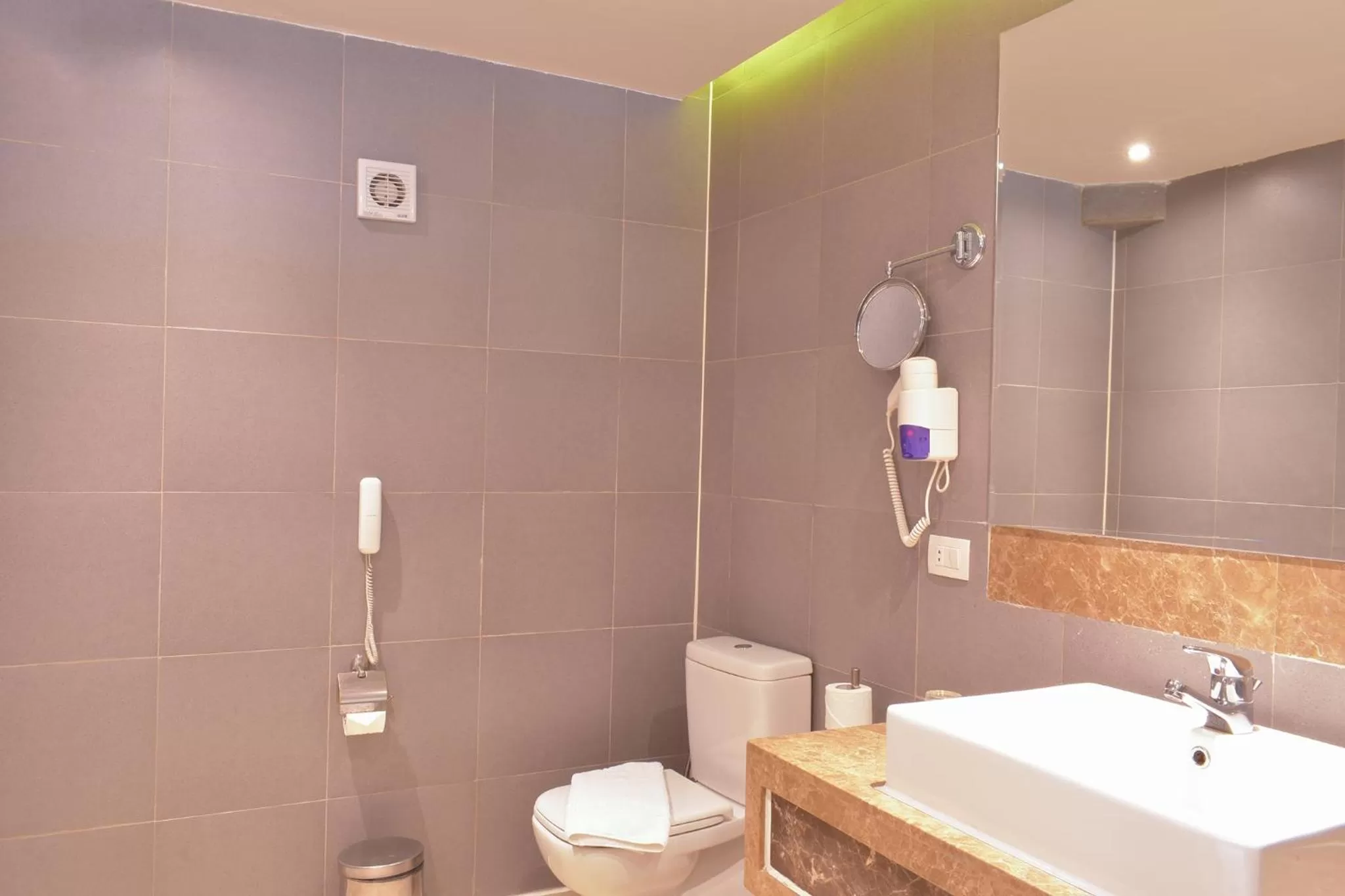 Shower in Jasmine Palace Resort