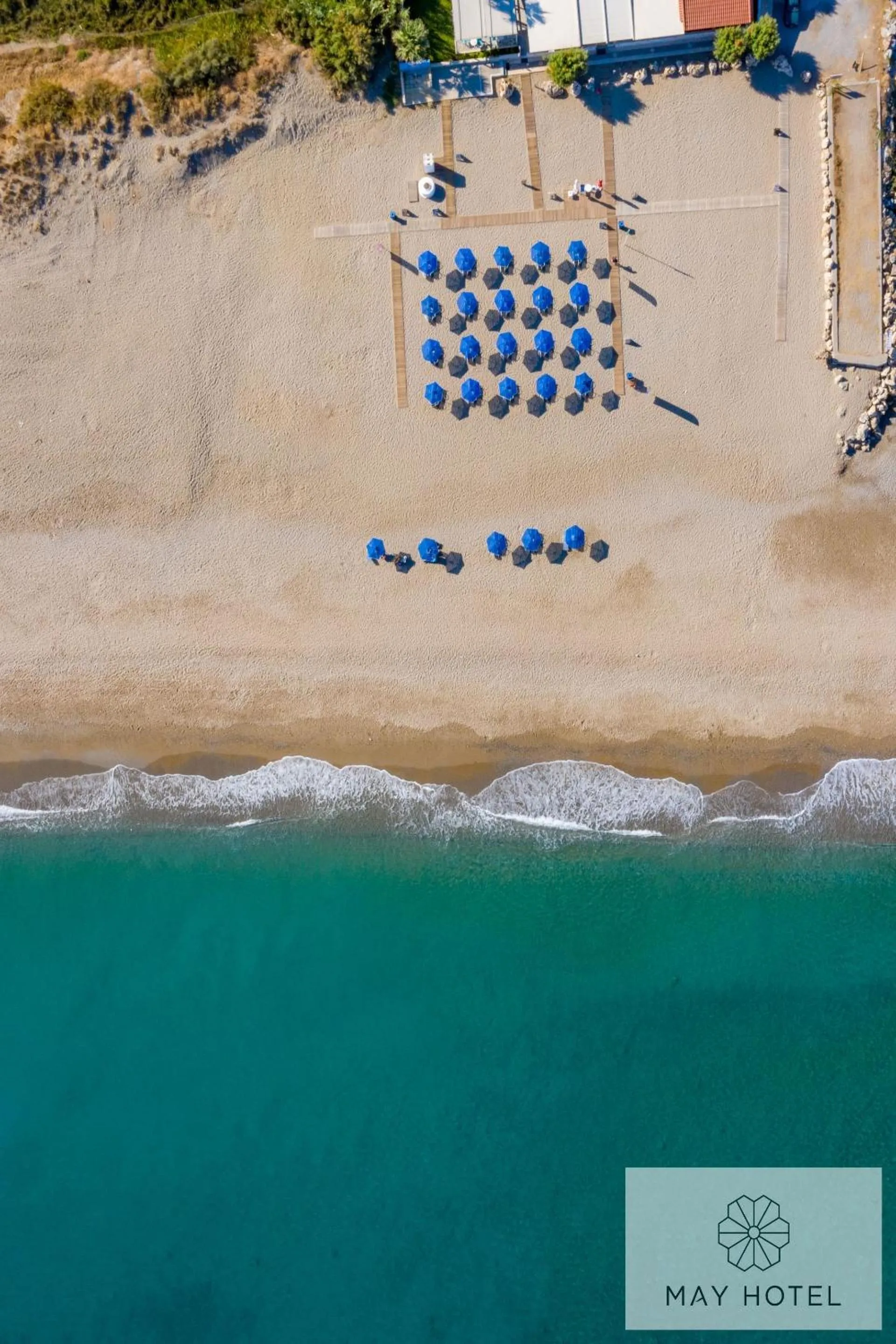 Bird's eye view in May Beach Hotel