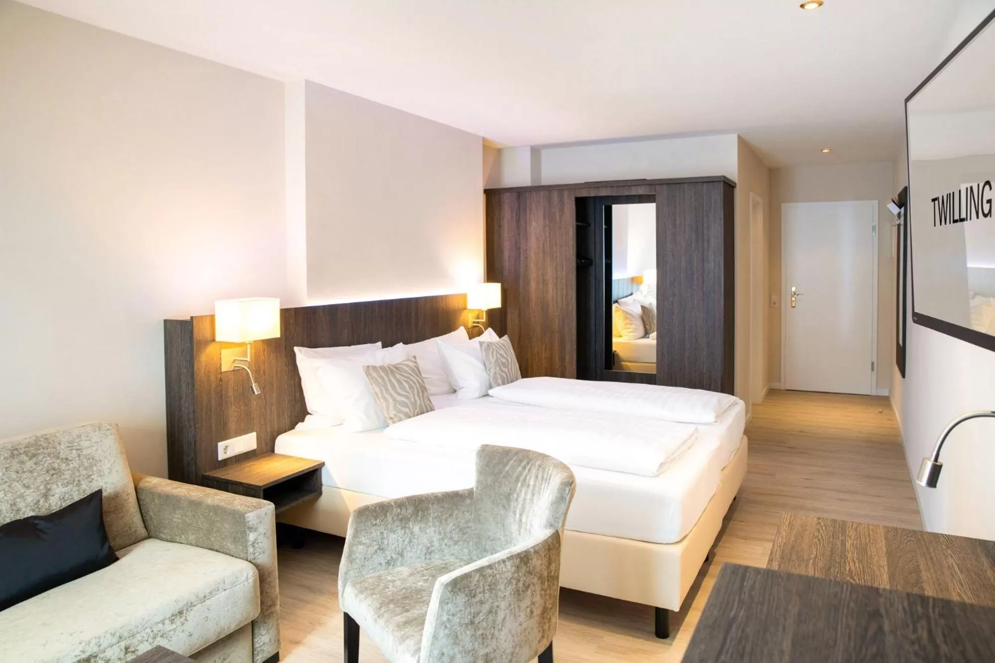 Bed in Hotel Twilling