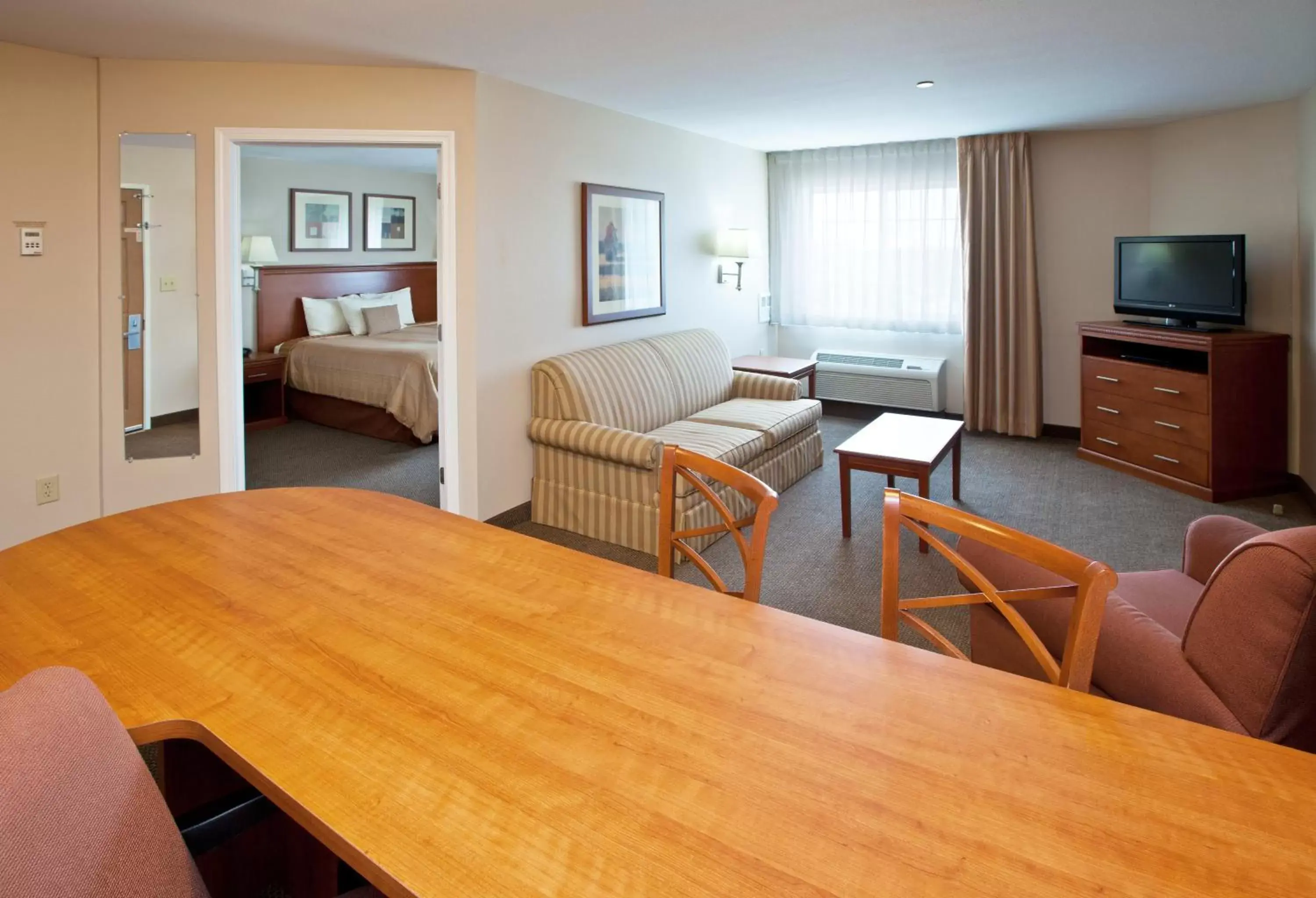 Photo of the whole room, Seating Area in Candlewood Suites Louisville North, an IHG Hotel