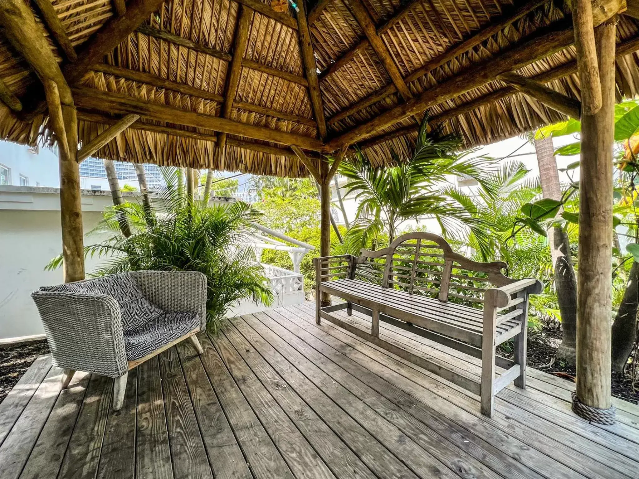 Seating area in North Beach Hotel