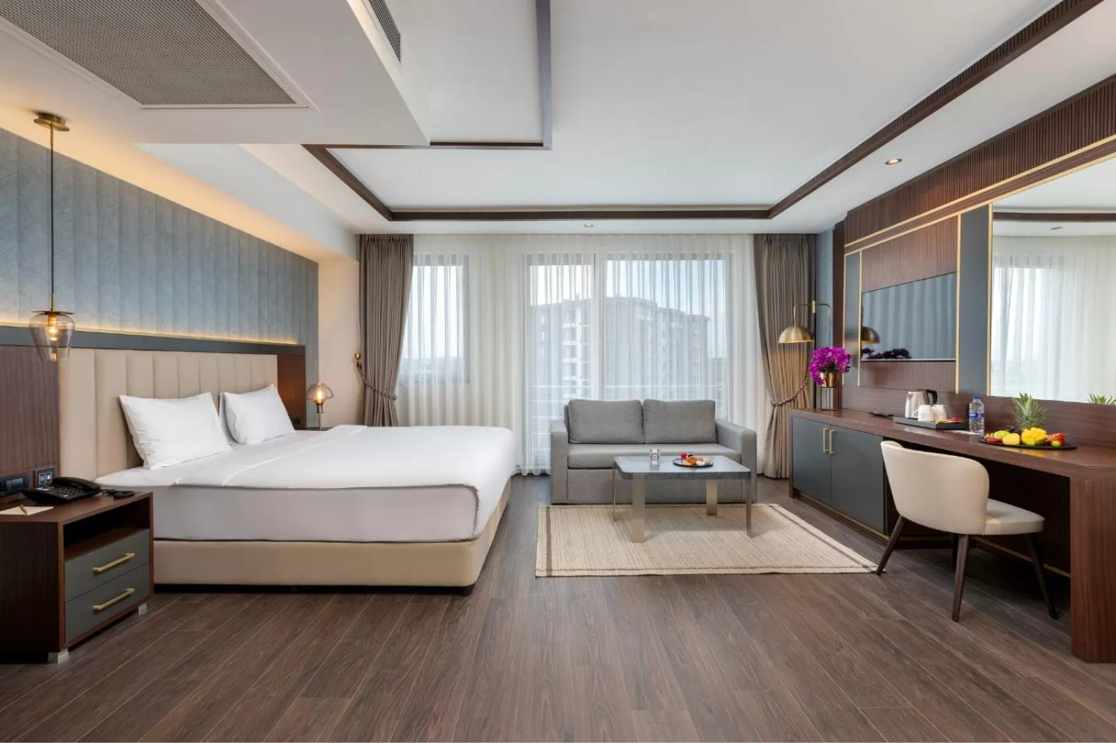 Bed in Miracle Istanbul Asia Airport Hotel & Spa