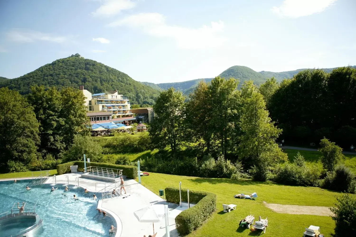 Property building, Pool View in Hotel Graf Eberhard