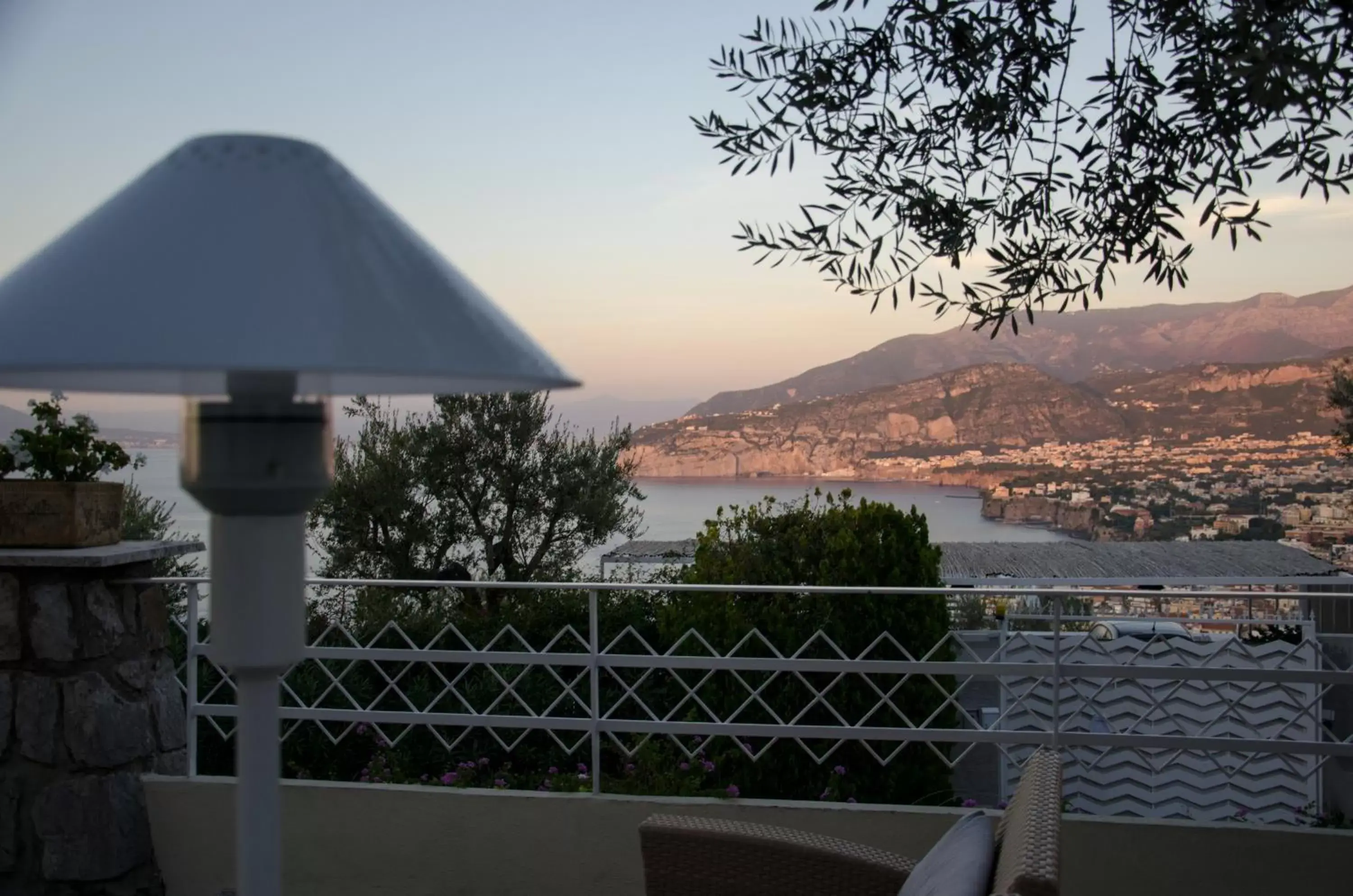 Patio in Grand Hotel Aminta