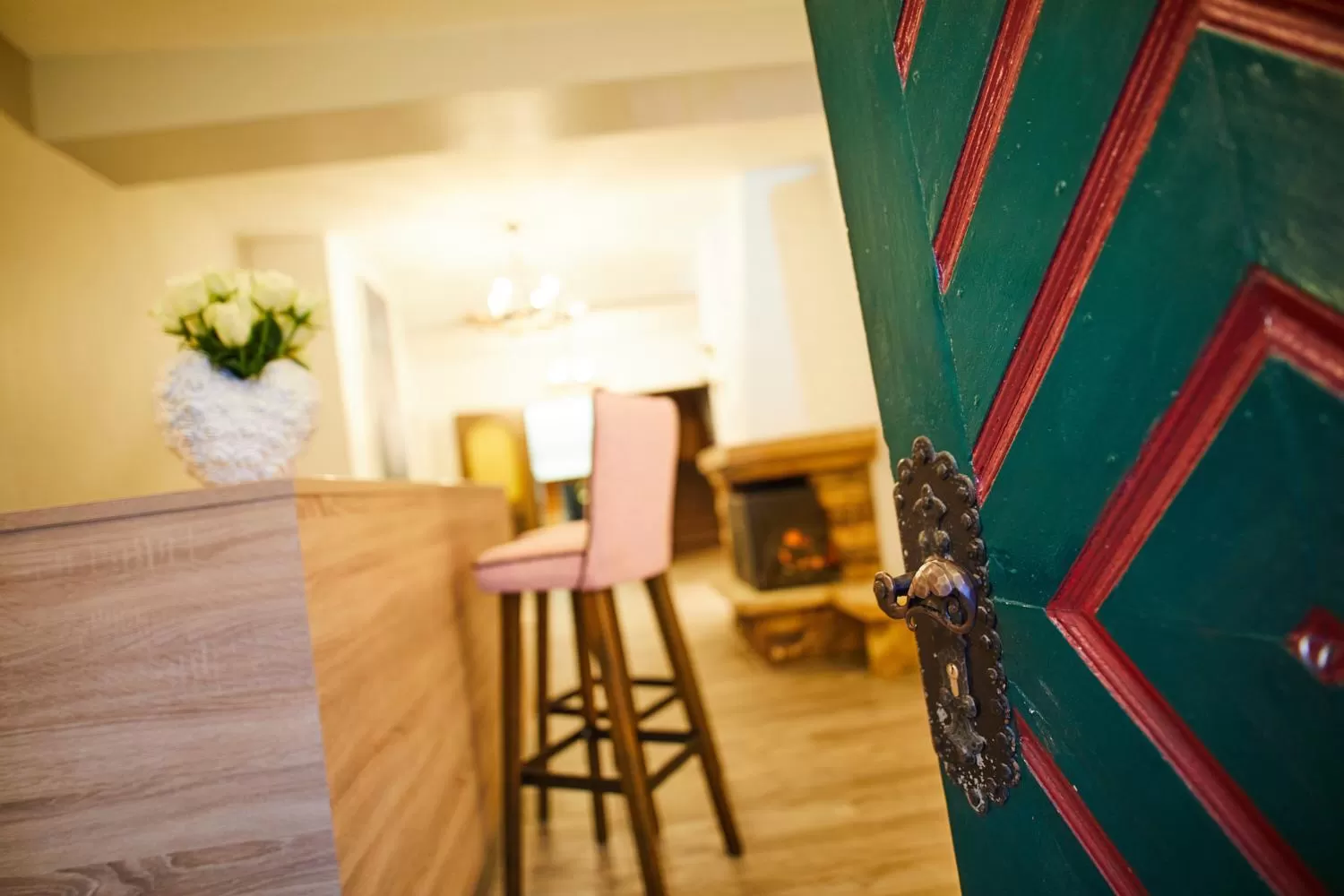 Decorative detail in Hotel Landgraf