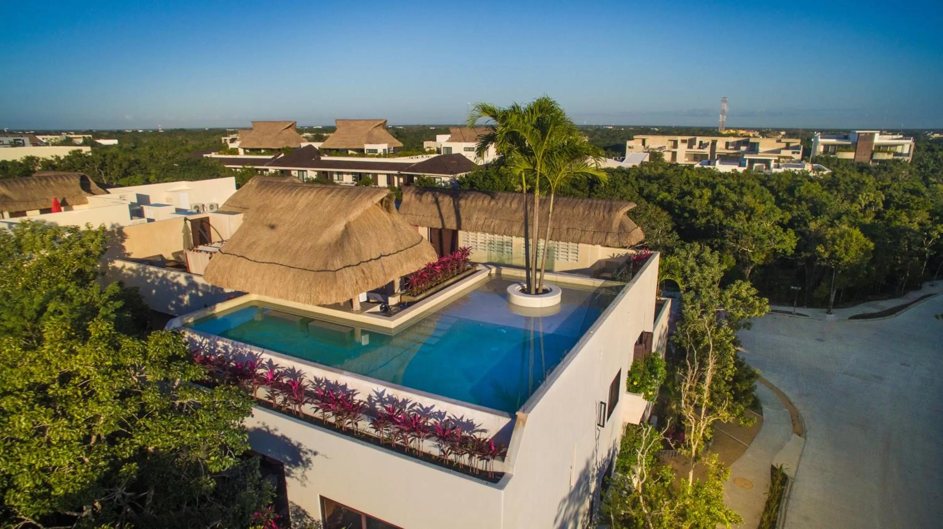 Bird's eye view, Bird's-eye View in Azul Tulum by GuruHotel