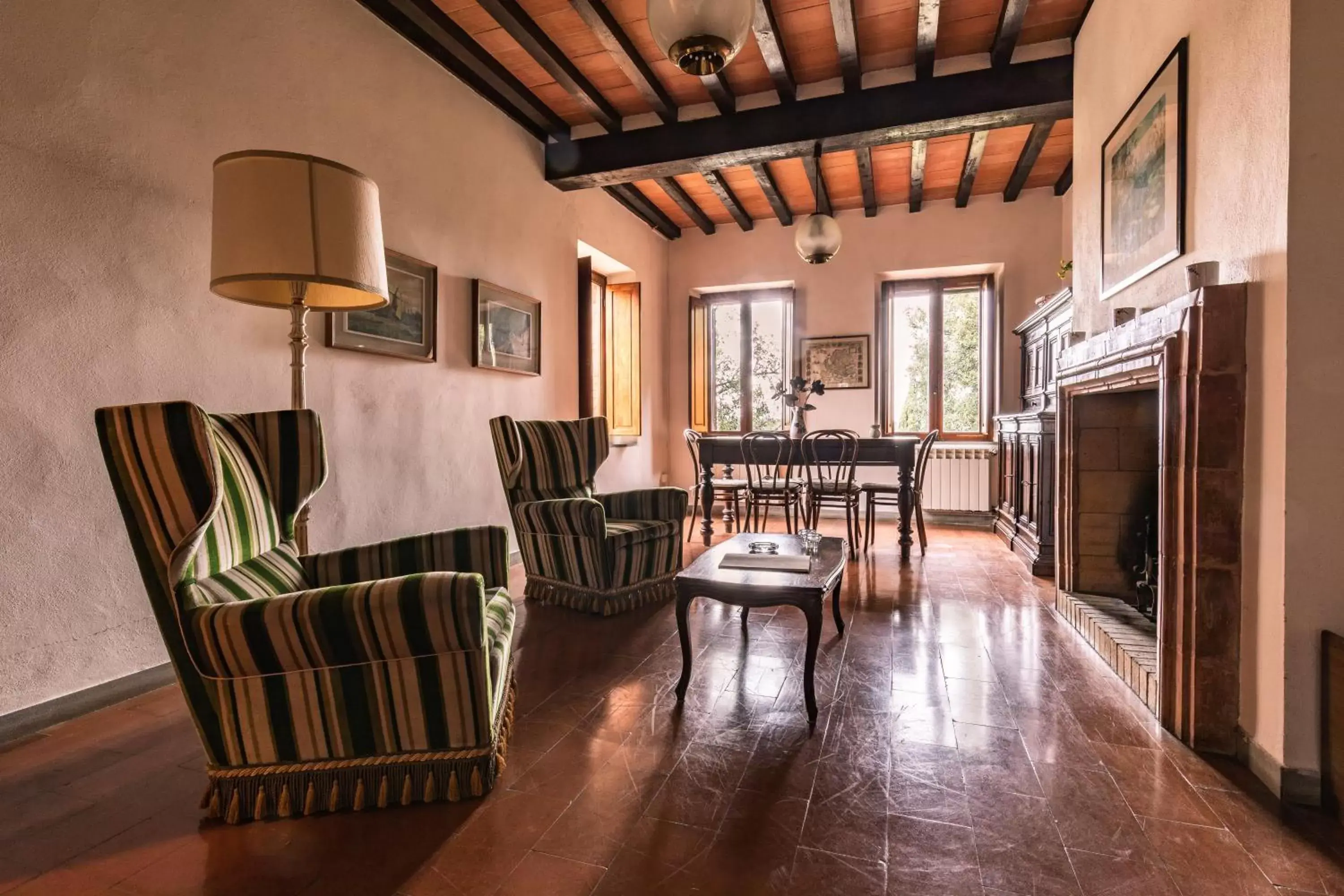 Living room, Seating Area in Country Residence Cipriano - La Torre alle Tolfe