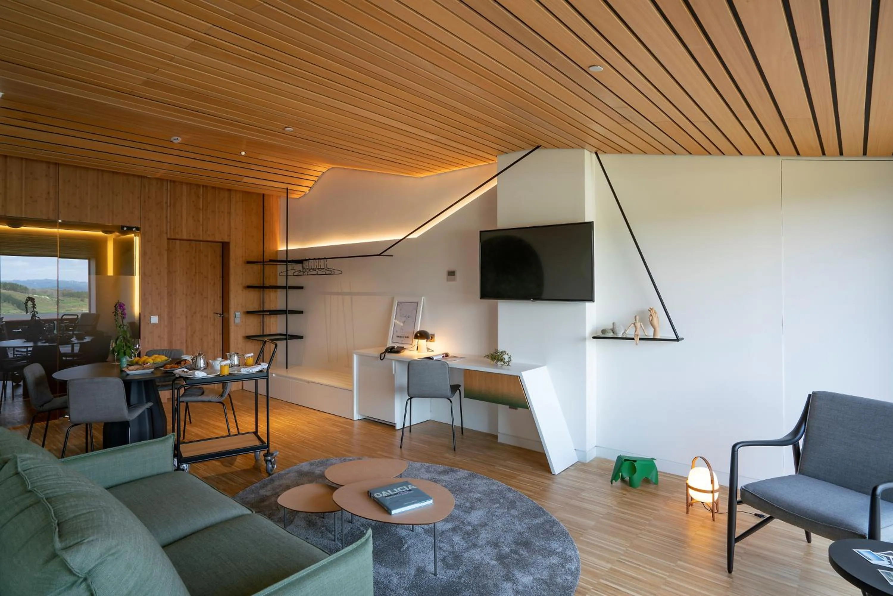 Living room in Parador Costa da Morte