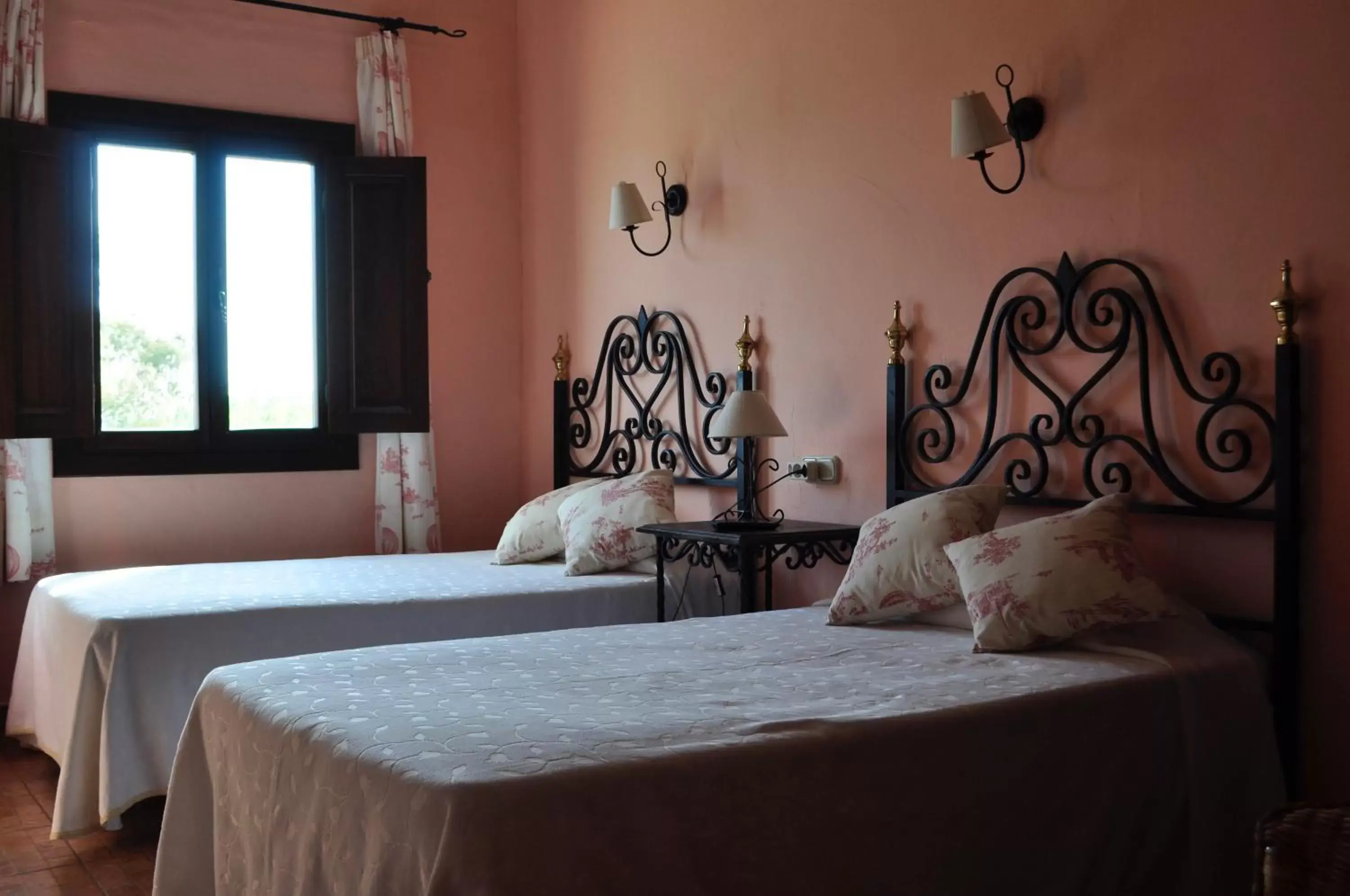 Bed in Hotel Rural La Paloma