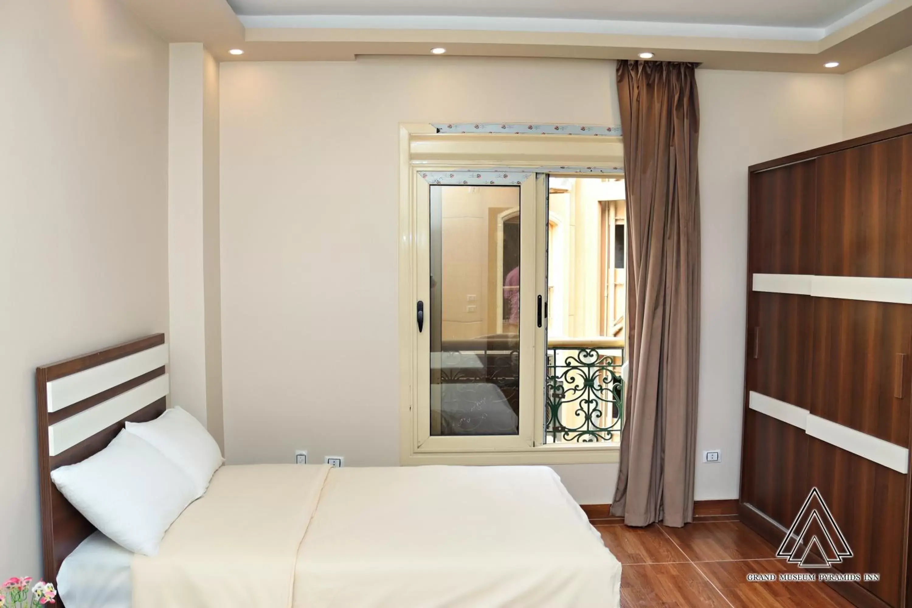 Double Room with Garden View in Grand Museum Pyramids Inn Double Room with Garden View in Grand Museum Pyramids Inn