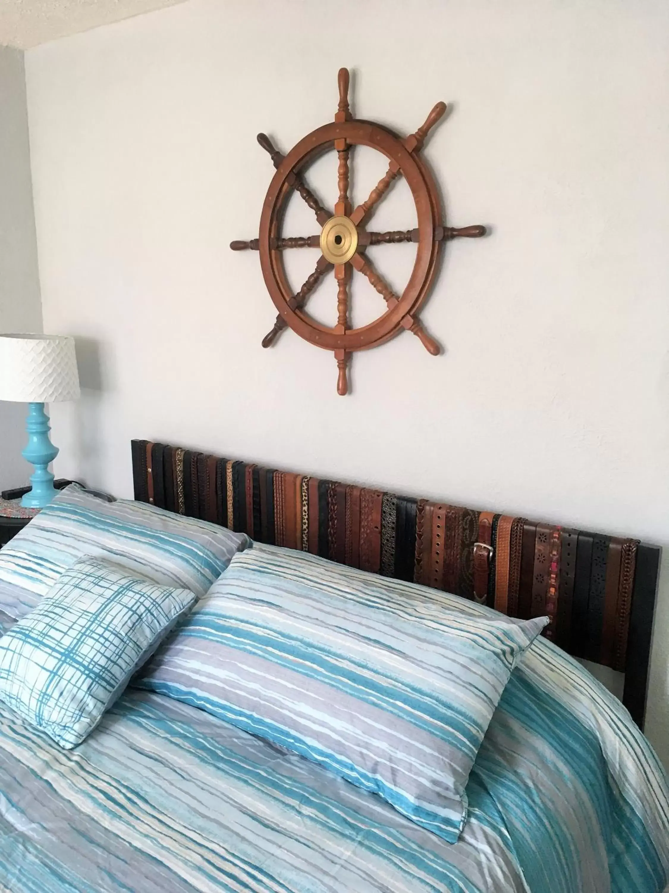 Decorative detail, Bed in Capri Beach Hotel